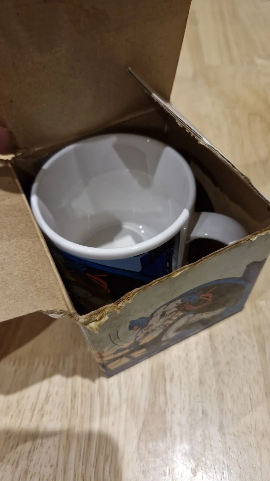 1989 DC Comics Batman Mug Boxed - By Applause. Mug is Mint Vintage Collectable, image 2