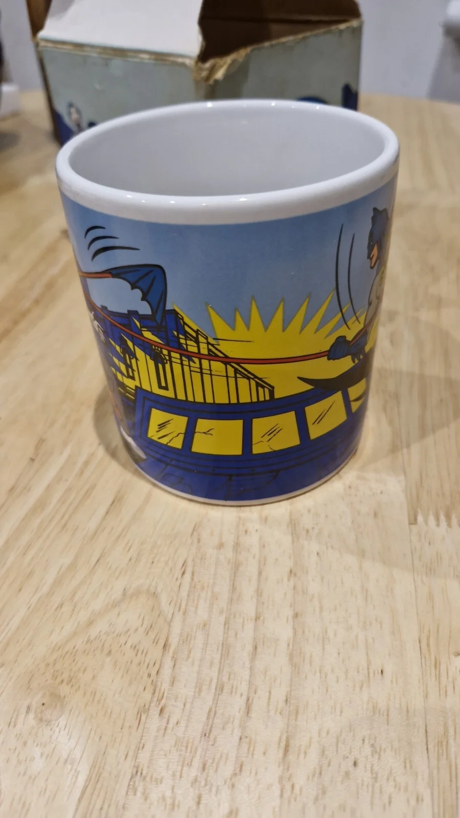 1989 DC Comics Batman Mug Boxed - By Applause. Mug is Mint Vintage Collectable, image 4