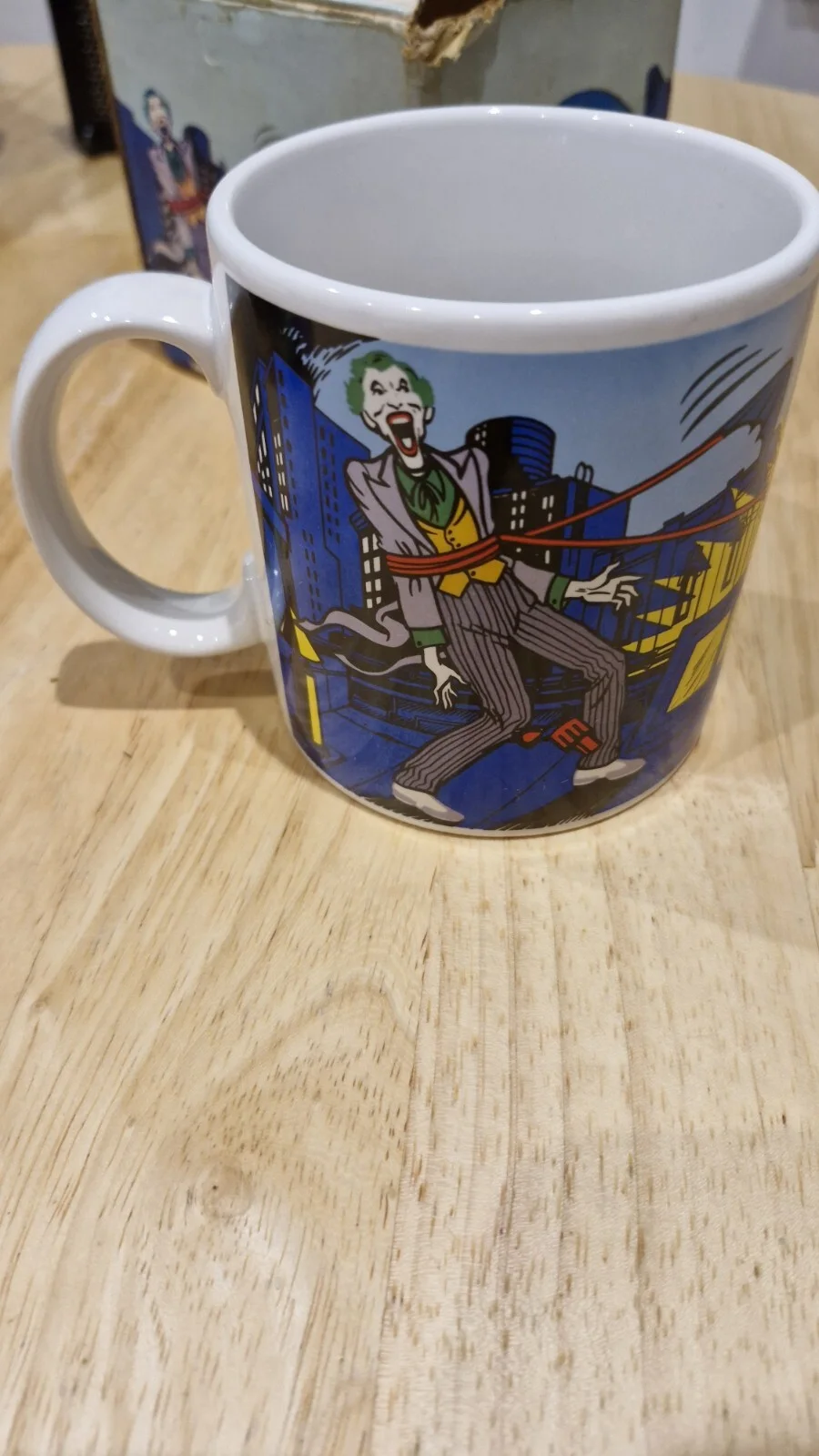 1989 DC Comics Batman Mug Boxed - By Applause. Mug is Mint Vintage Collectable, image 5