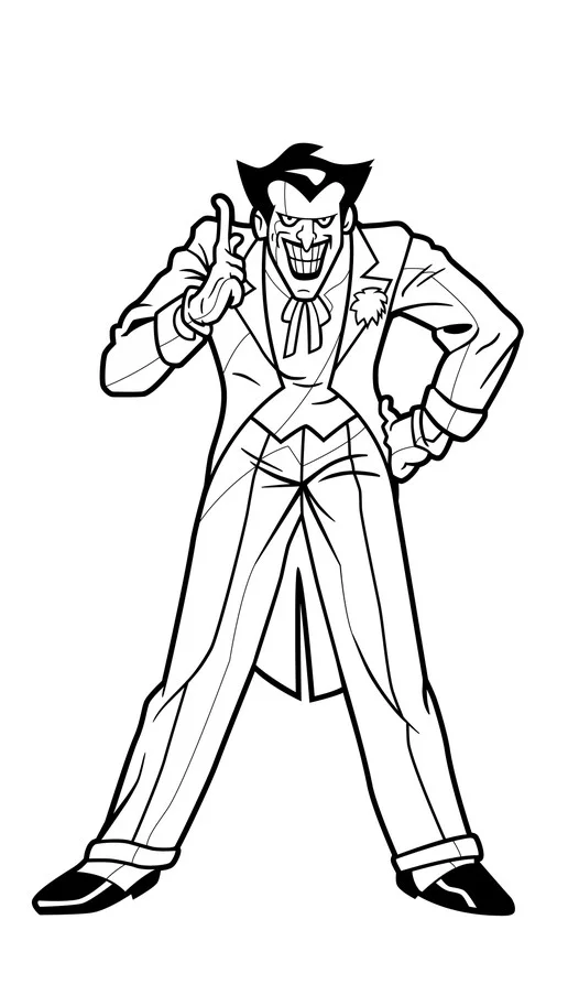 FiGPiN The Joker (0480) 3-Inch Enamel Pin, image 5