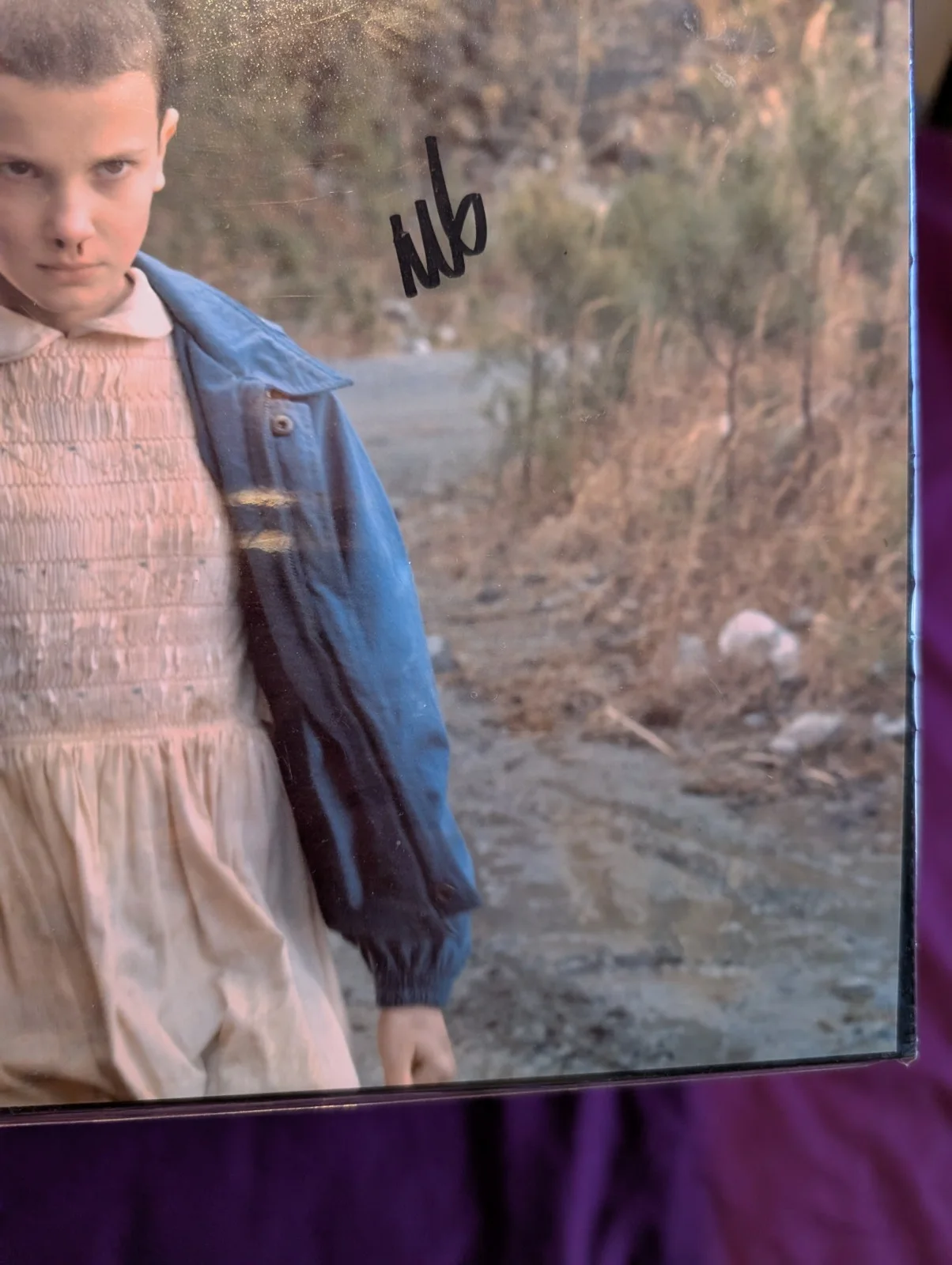 Millie Bobby Brown 011 Hand Signed Stranger Things Series Eleven Photo COA 10x8, image 3