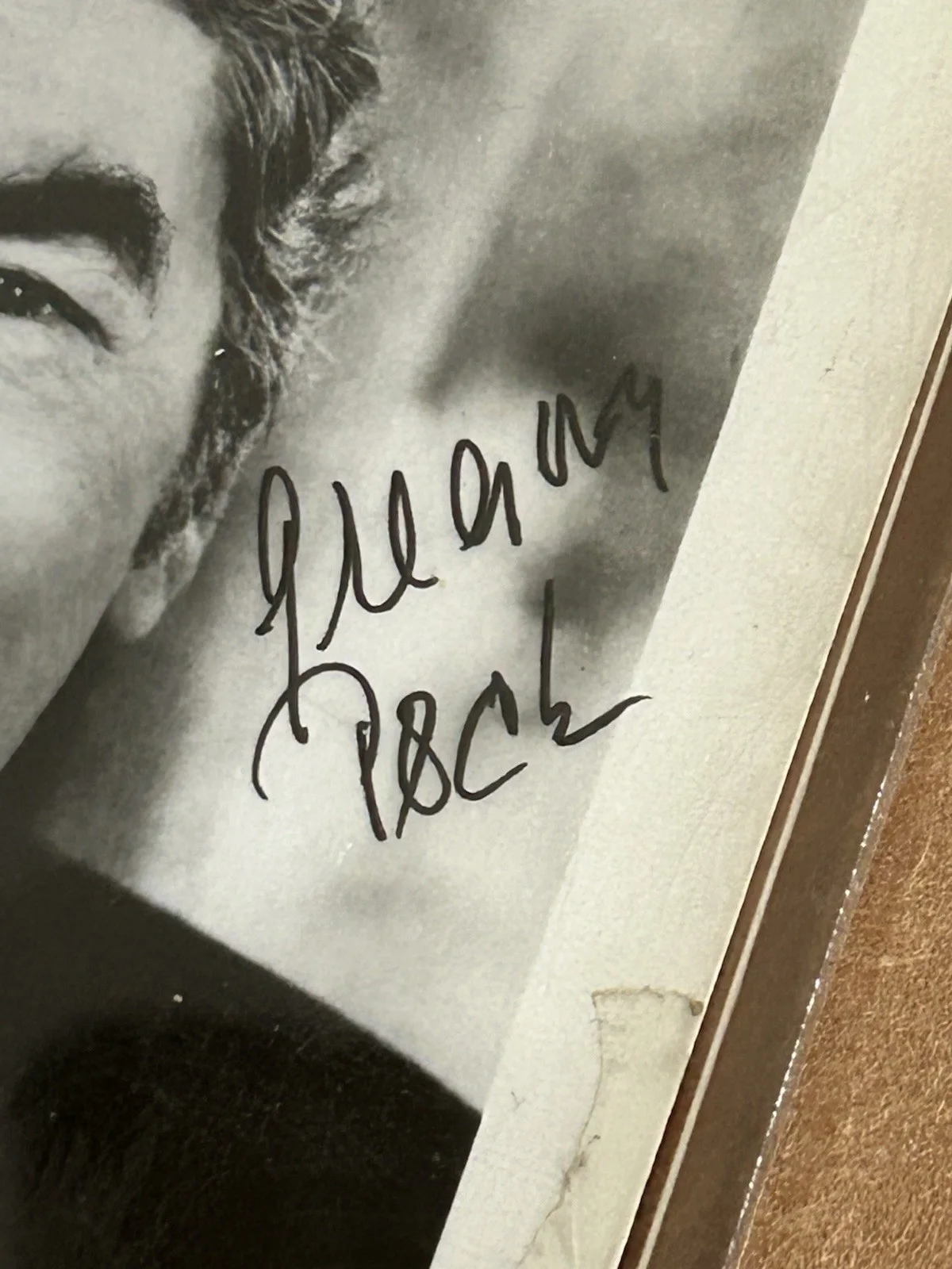 gregory peck autographed photo, image 4