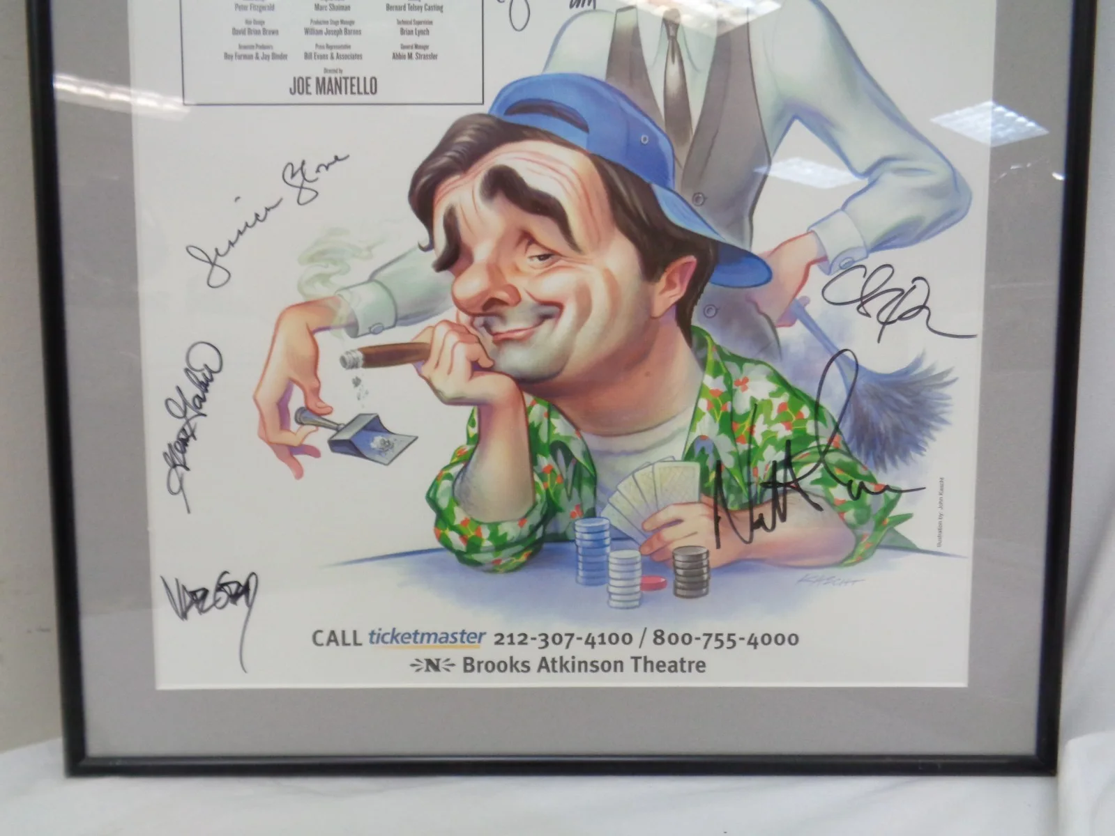 Nathan Lane, Matthew Broderick — Neil Simon's The Odd Couple signed poster Nathan Lane Matthew Broderick Broadway, image 3
