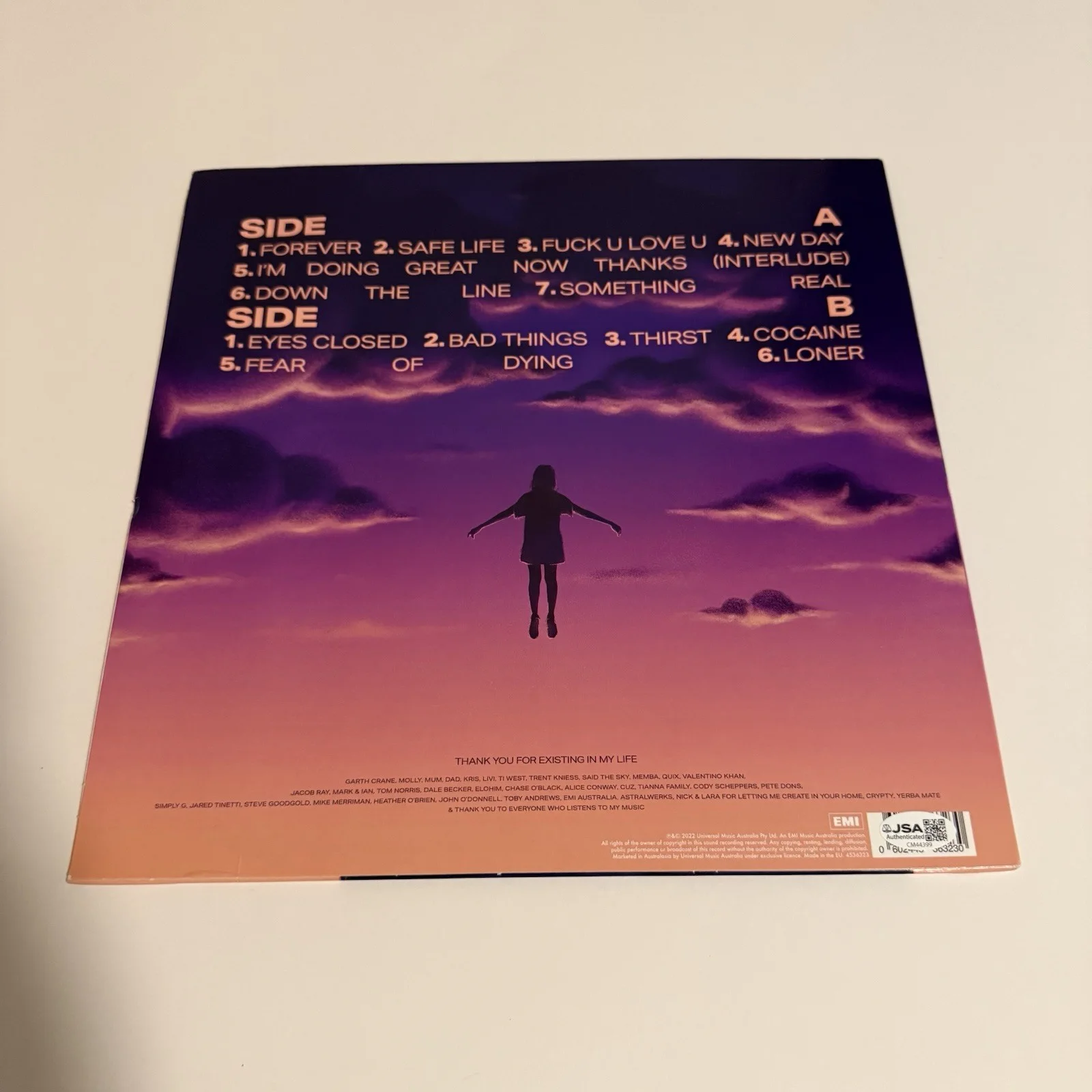 ALISON WONDERLAND SIGNED LONER VINYL RECORD EDM PRODUCER JSA COA, image 4