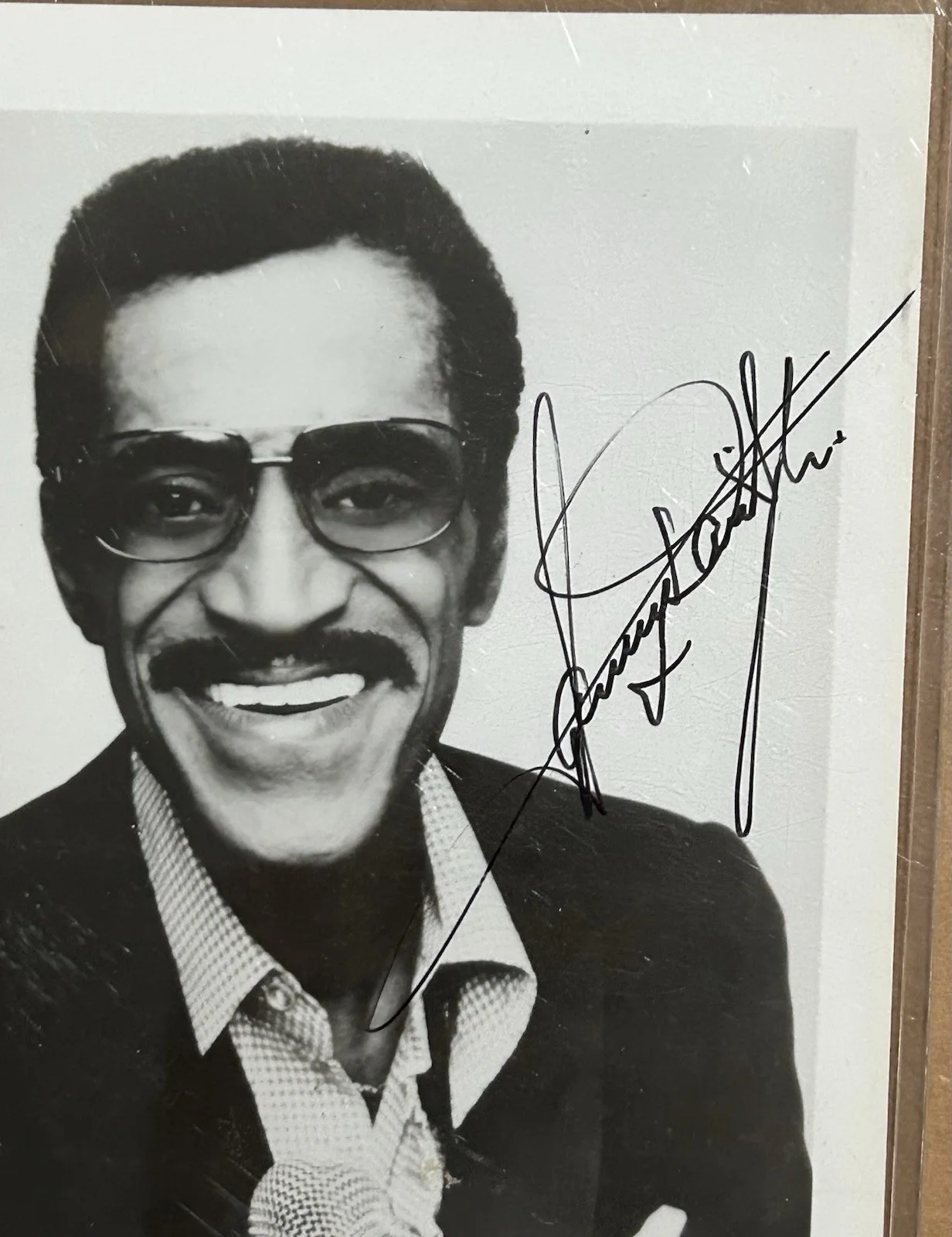 sammy davis jr autographed Photo, image 2