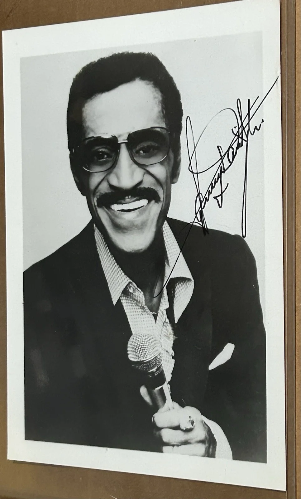 sammy davis jr autographed Photo, image 3