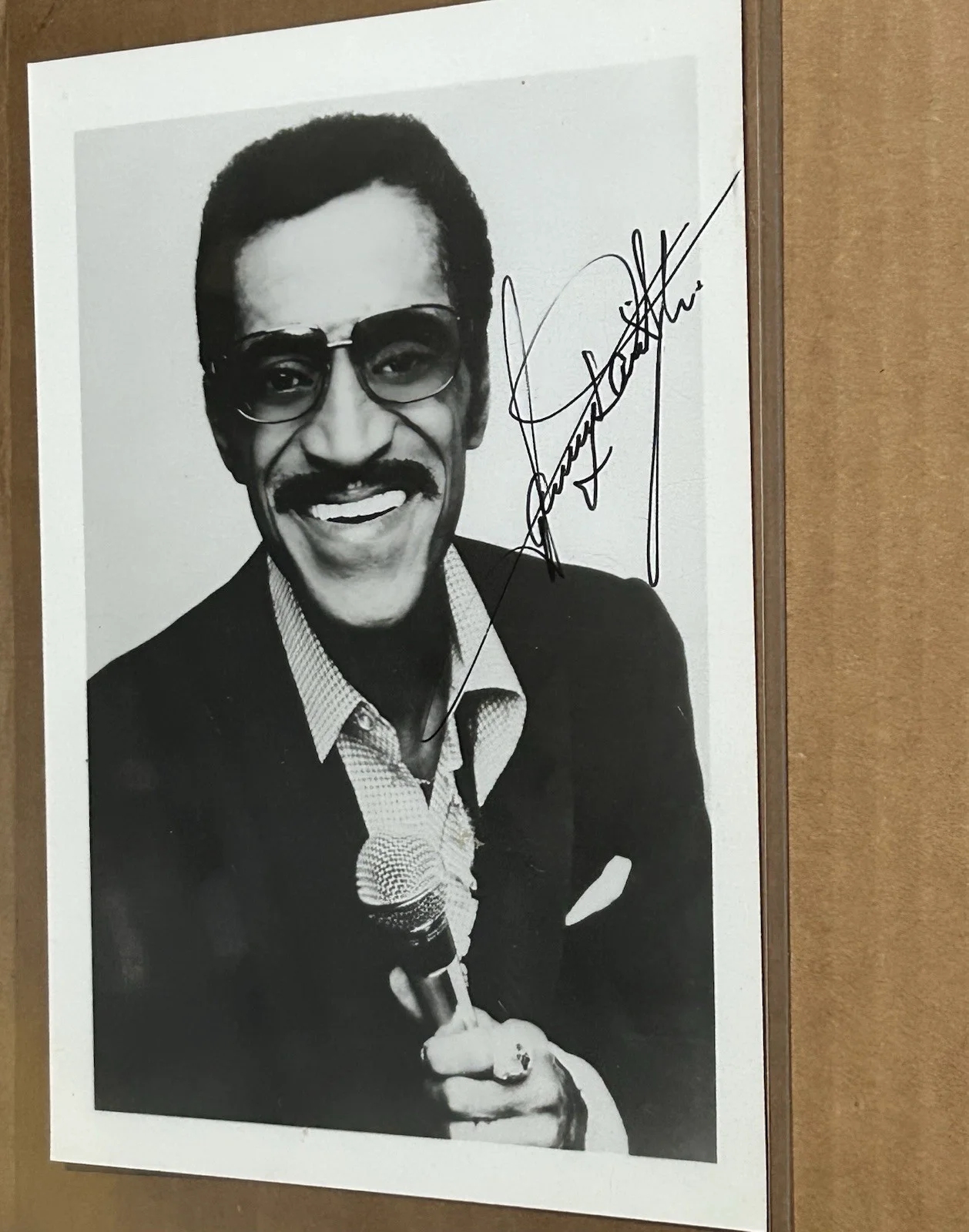 sammy davis jr autographed Photo, image 4