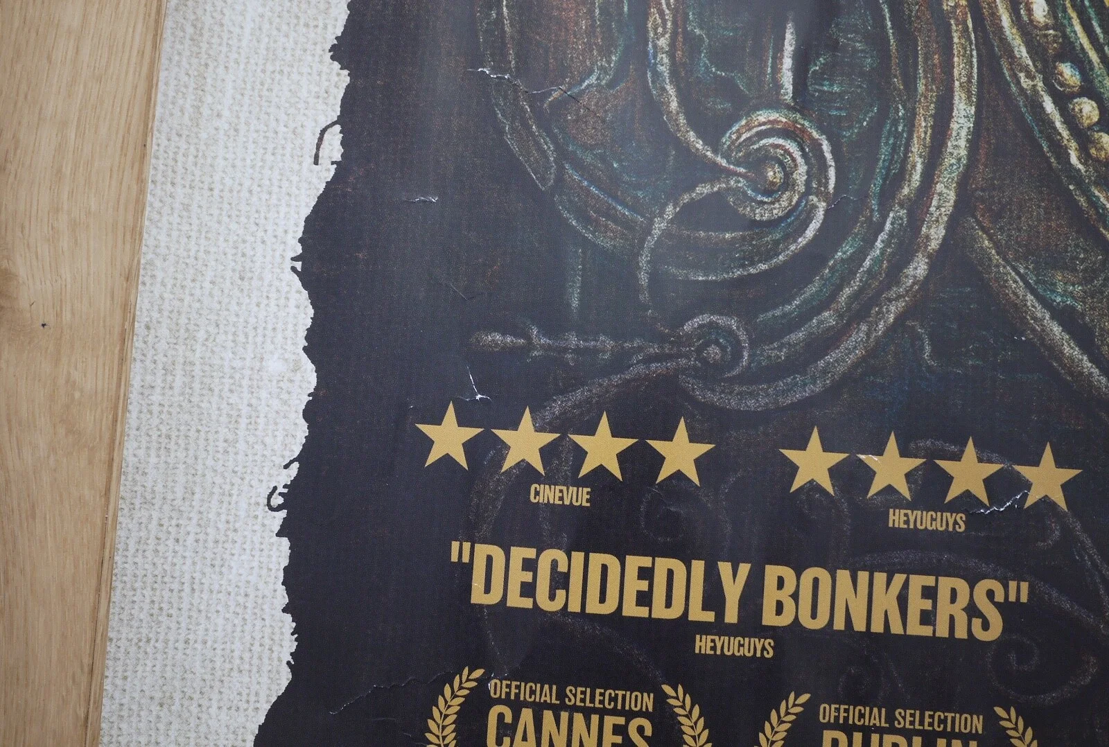 Deerskin : ORIGINAL UK QUAD SINGLE - SIDED CINEMA POSTER 2021, image 3