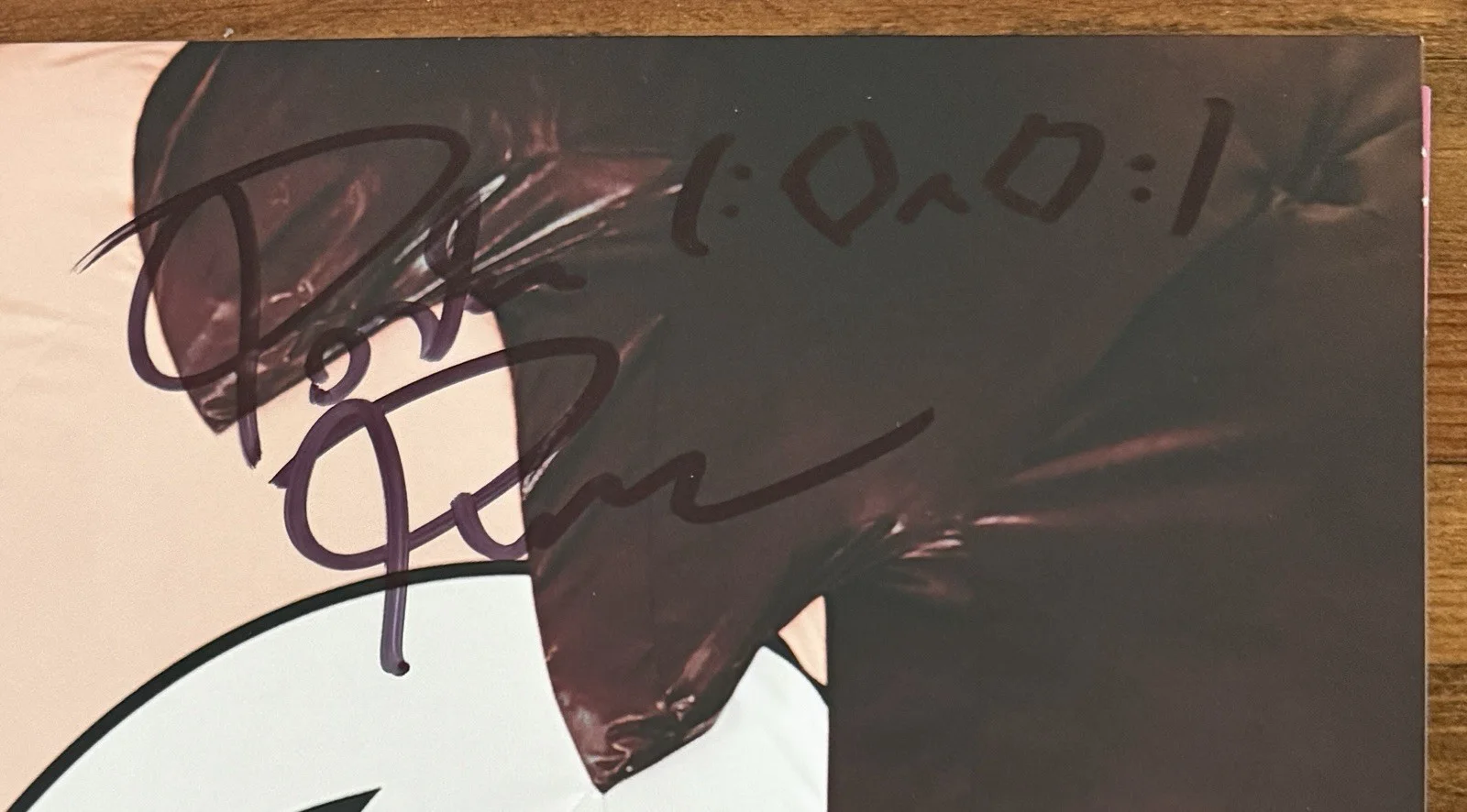 Porter Robinson Autograph SIGNED Red VINYL 2LP COVER Smile Album BAS Beckett COA, изображение 5