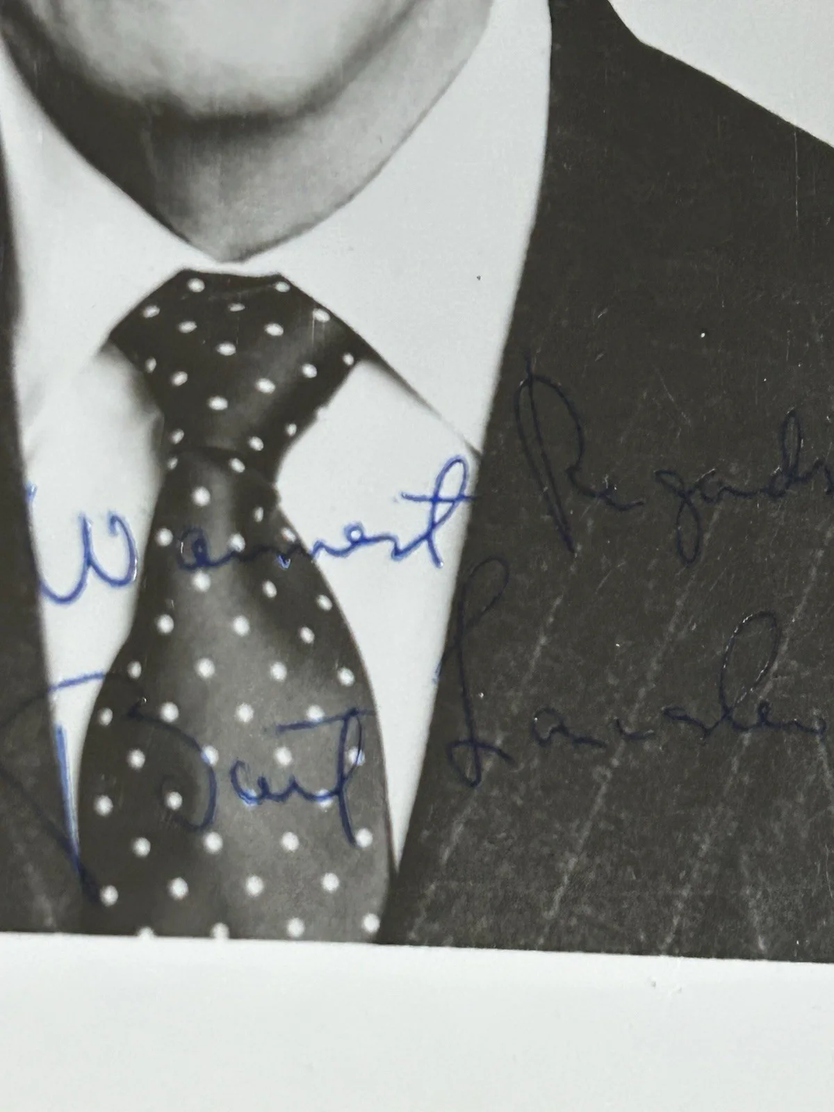 Burt Lancaster Autographed Photo, image 4