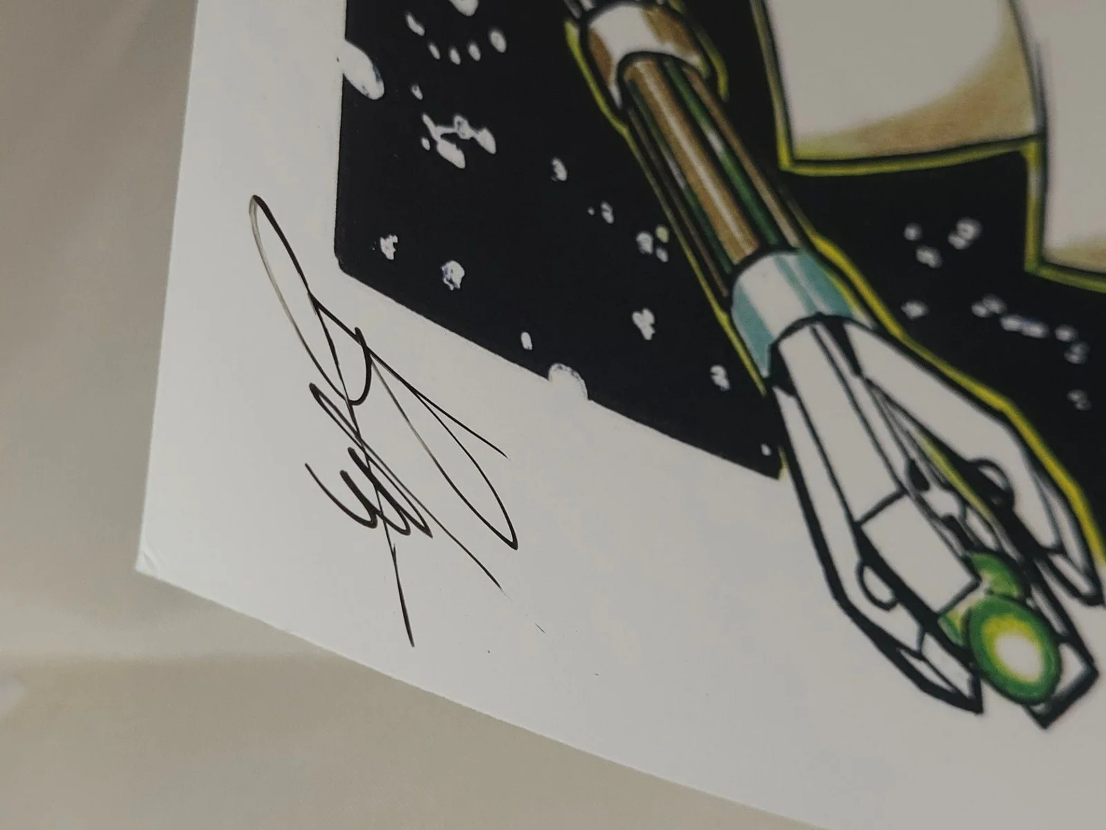 David K. Wong — David K. Wong Signed Doctor Who and Star Trek Crossover Art Print 11x17, image 3