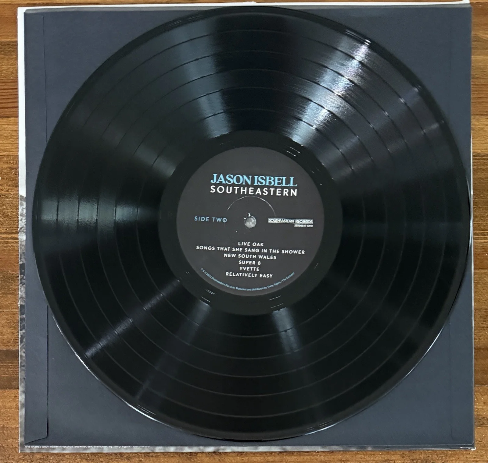 Jason Isbell SIGNED Southeastern 10 Year Vinyl LP Autograph BAS Beckett COA, изображение 2