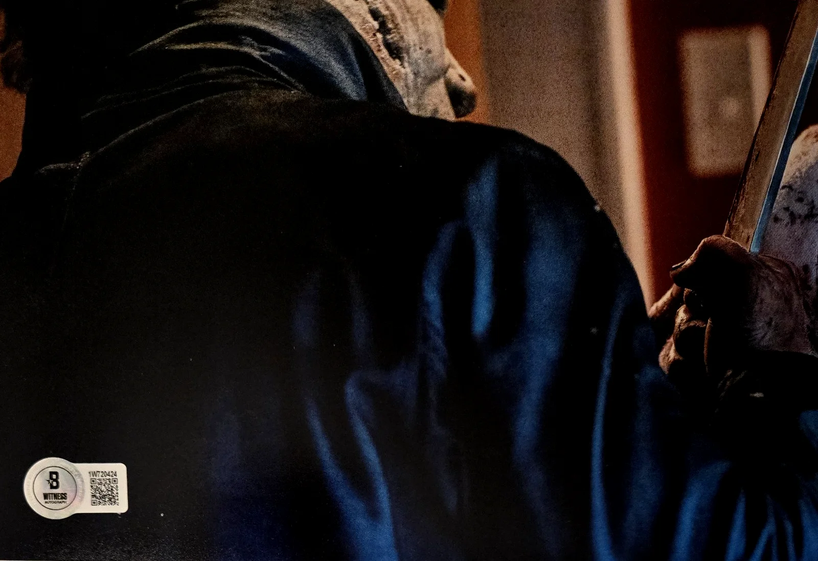 Rohan Campbell — Rohan Campbell Signed Photo Corey Cunningham Halloween Ends 11x14 Beckett 424, image 2