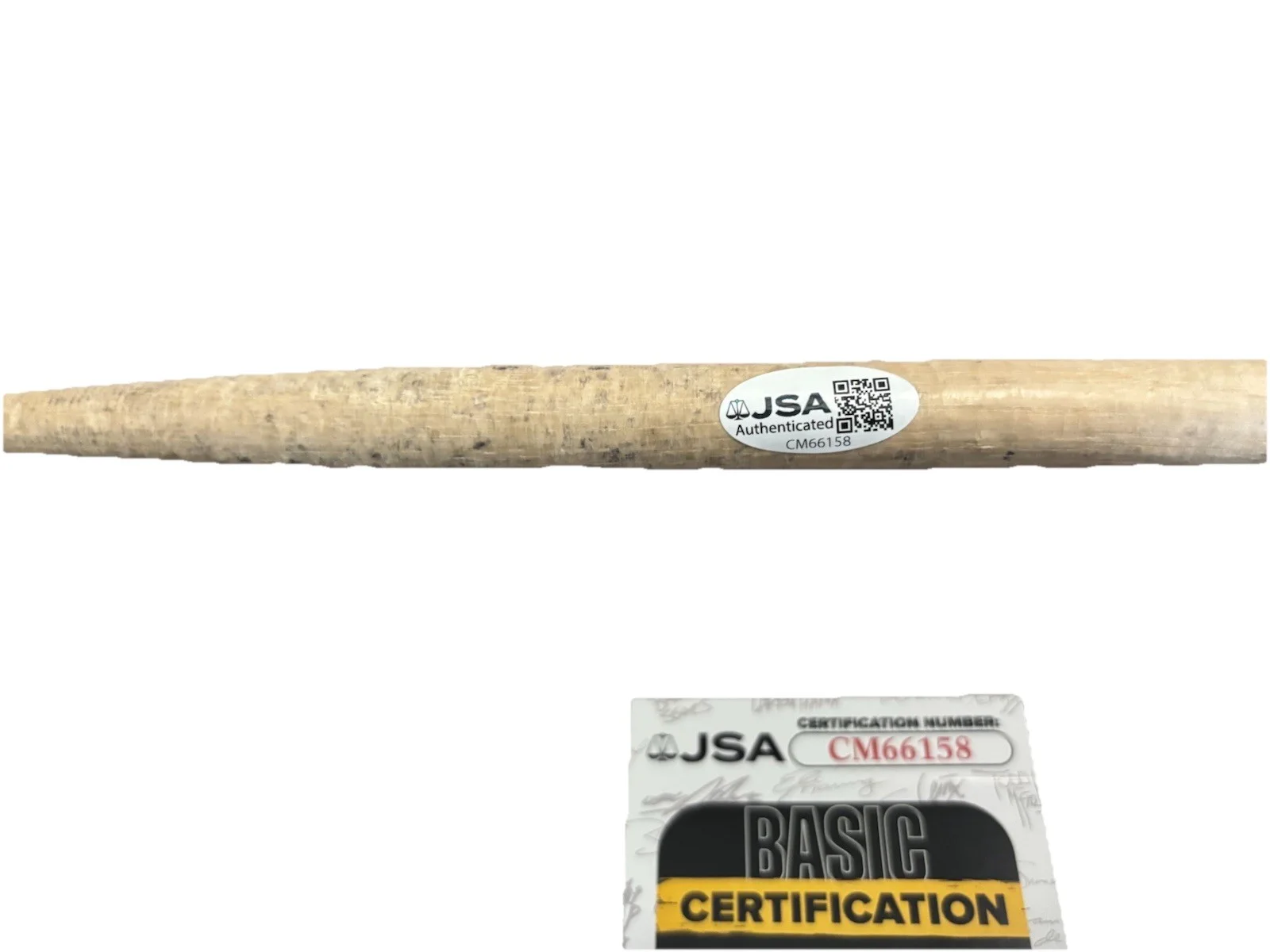 PAUL BOSTAPH SLAYER USED BLACK SABBATH SIGNED SIGNATURE DRUMSTICK JSA autograph, image 3