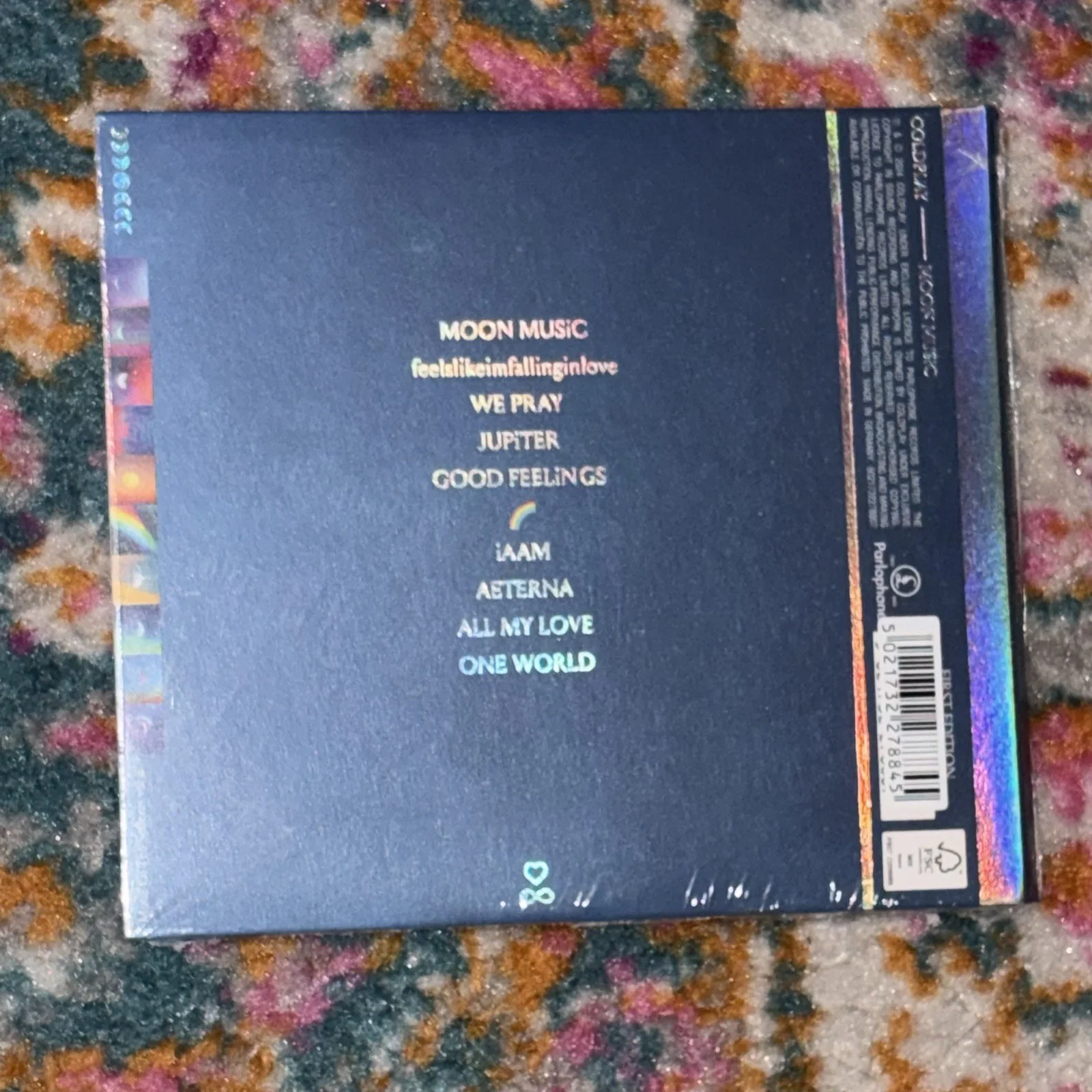SIGNED CD - Coldplay Moon Music Autographed by All Members, image 2