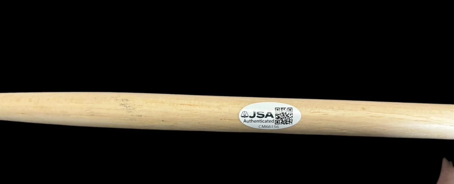 PAUL BOSTAPH SLAYER BLACK SABBATH SIGNED SIGNATURE DRUMSTICK JSA COA autograph, image 3