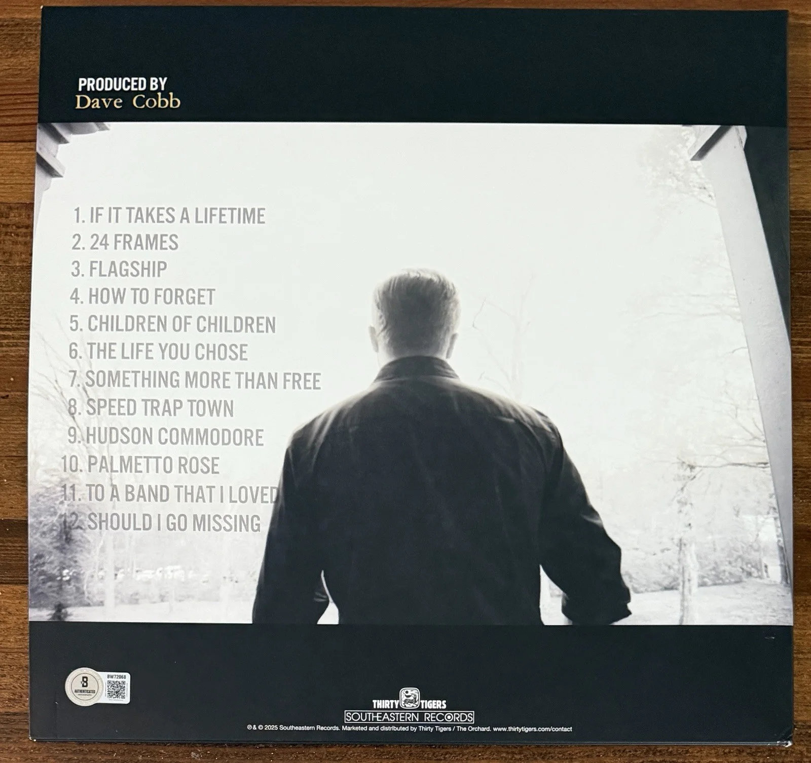 Jason Isbell SIGNED Something More Than Free Vinyl Autograph BAS Beckett COA, изображение 2