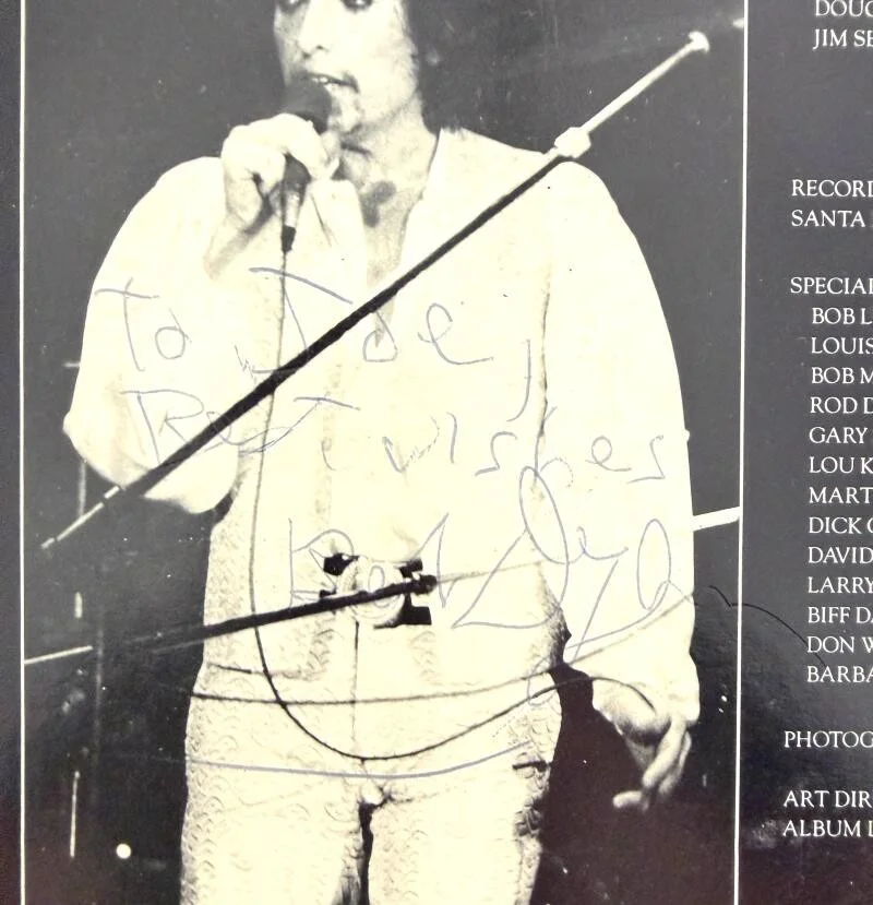Bob Dylan — Bob Dylan Signed Autograph Album Vinyl Record LP - Street Legal w/ PSA COA, изображение 3