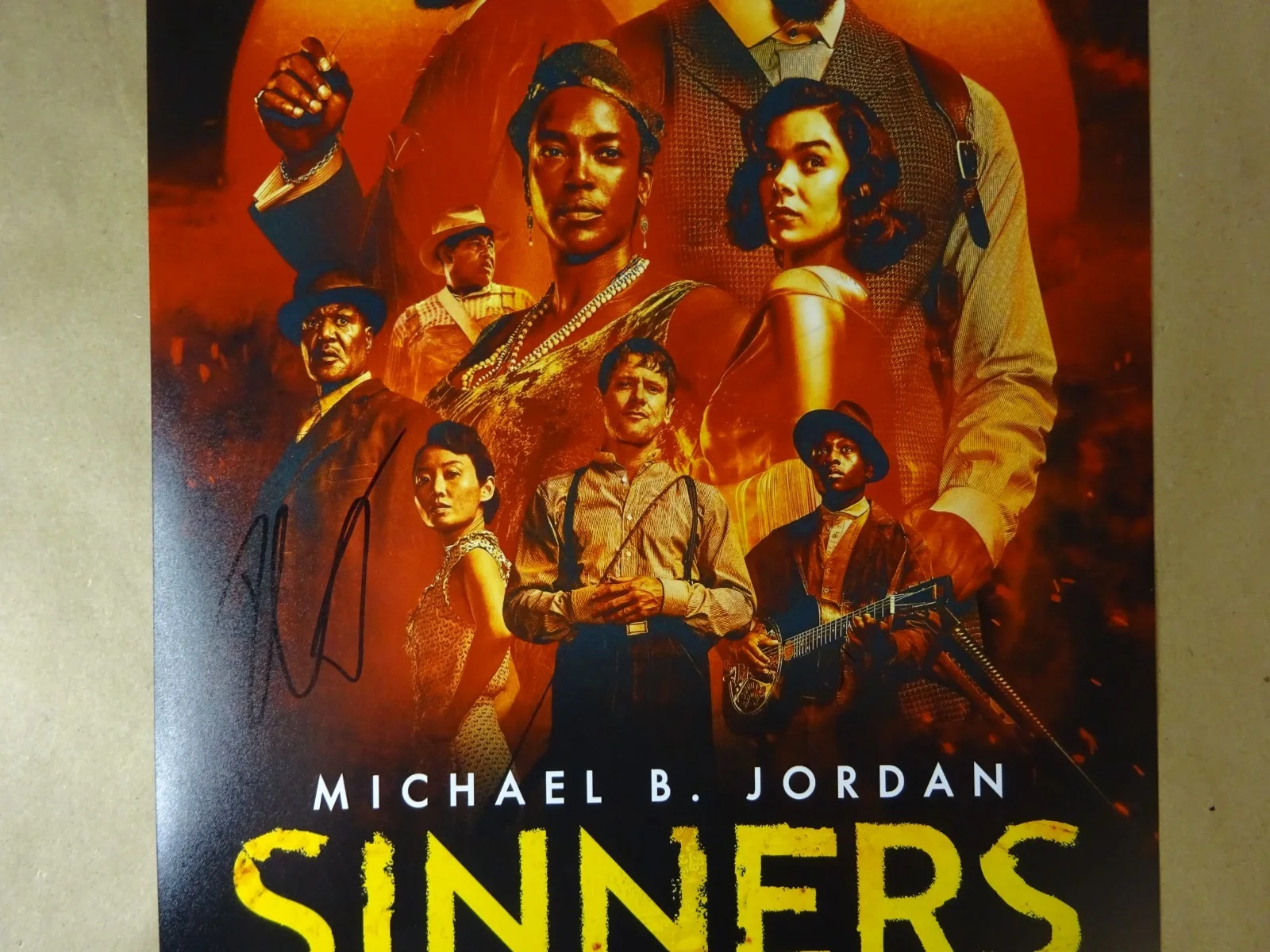 Ryan Coogler — Signed Ryan Coogler Autographed Sinners 11"x17" Photo Beckett BAS COA, изображение 3
