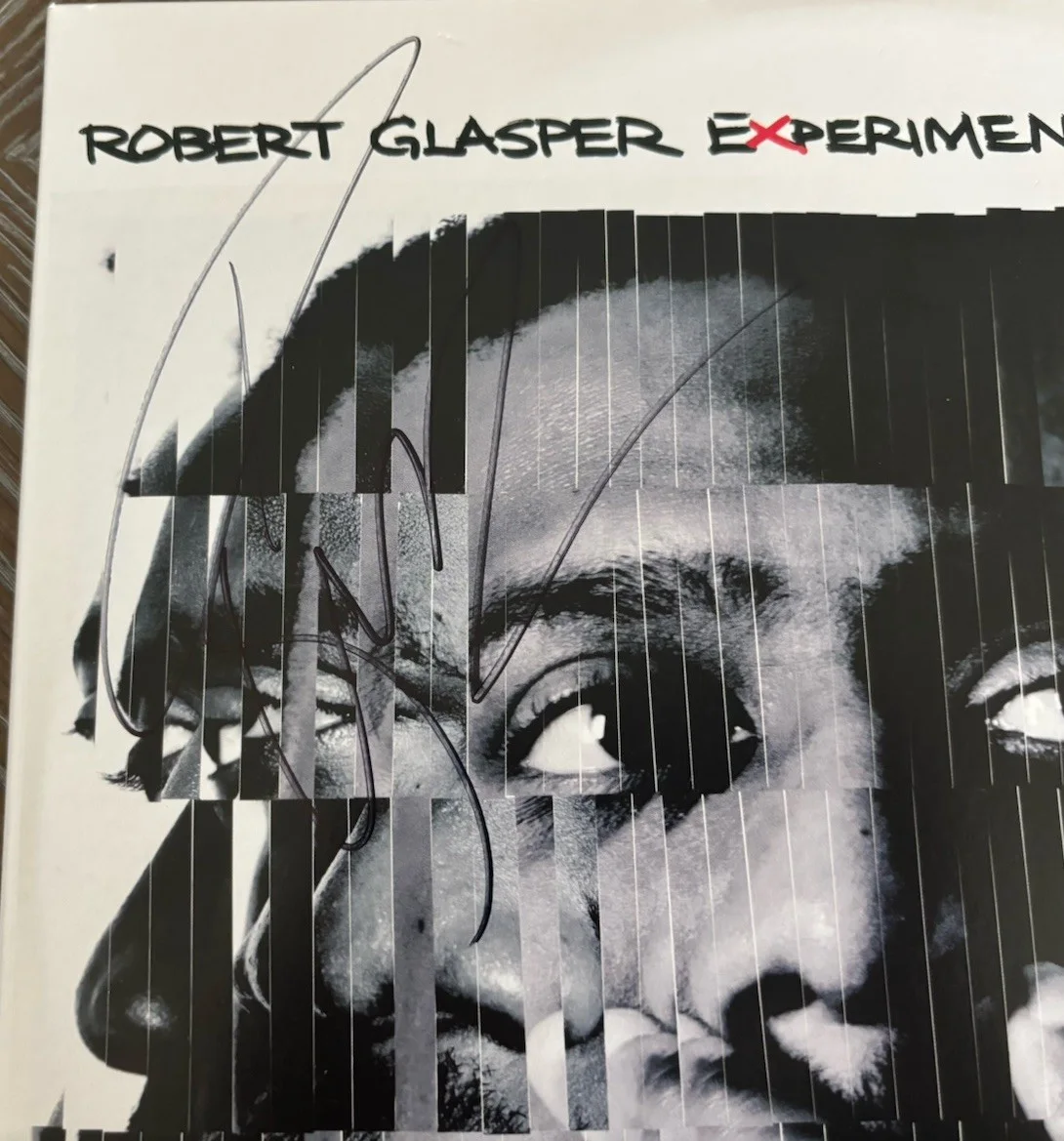 ROBERT GLASPER BLACK RADIO Vinyl Signed JSA COA 3x LP Record autograph GRAMMY, изображение 2