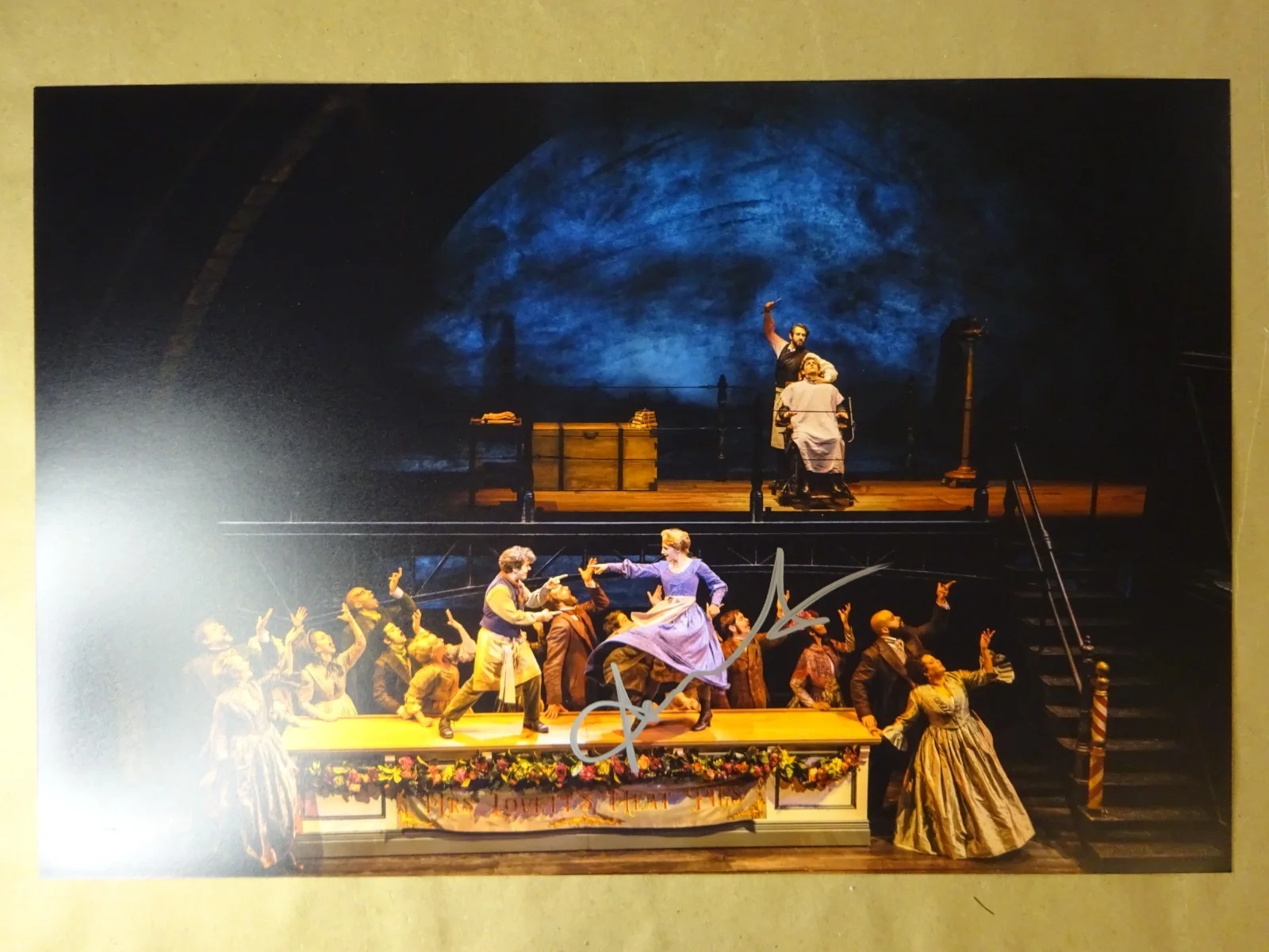 Annaleigh Ashford — Autographed Sweeney Todd 12"x18" Photo Signed Annaleigh Ashford Beckett BAS COA