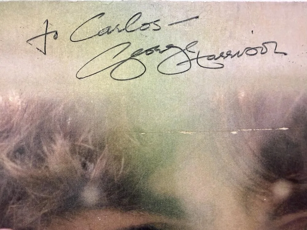 George Harrison — George Harrison The Beatles Signed Autograph Album Vinyl Record LP w/ JSA COA, image 3