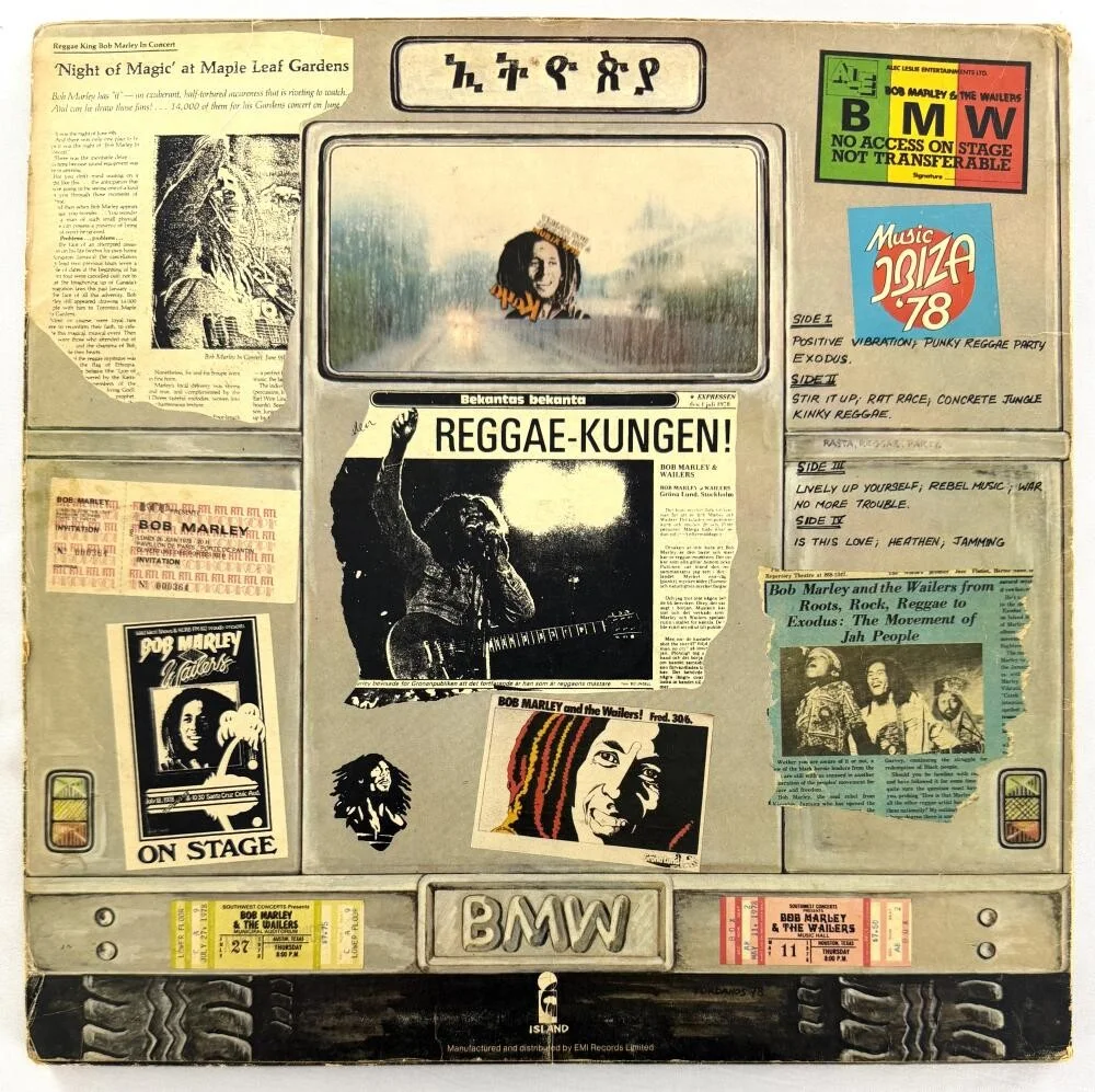 Bob Marley — Bob Marley Signed Autograph Album Vinyl Record w/ One Love Inscription JSA COA, изображение 2