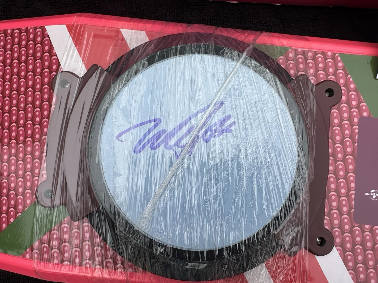 MICHAEL J FOX — Michael J Fox Christopher Lloyd Signed Back to the Future Hoverboard JSA COA, image 5