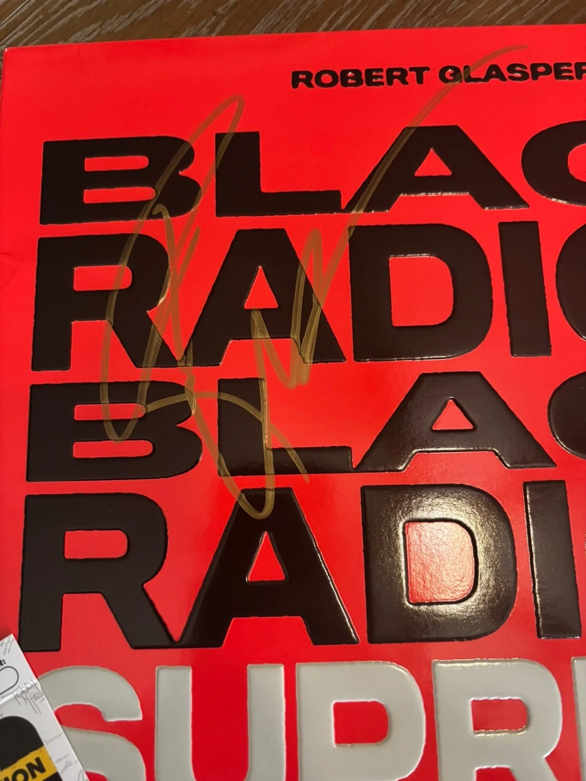 ROBERT GLASPER BLACK RADIO III Vinyl Signed JSA 3x LP Record autograph GRAMMY, изображение 2