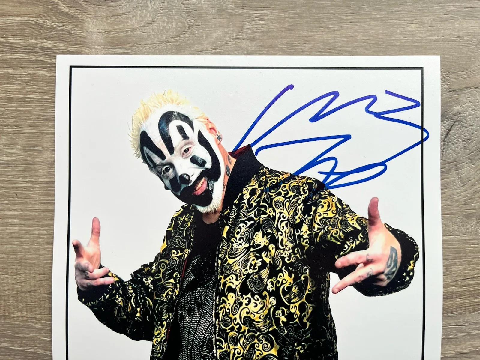 Violent J Signed ICP 8x10 Photo Beckett COA Insane Clown Posse Juggalo, изображение 3
