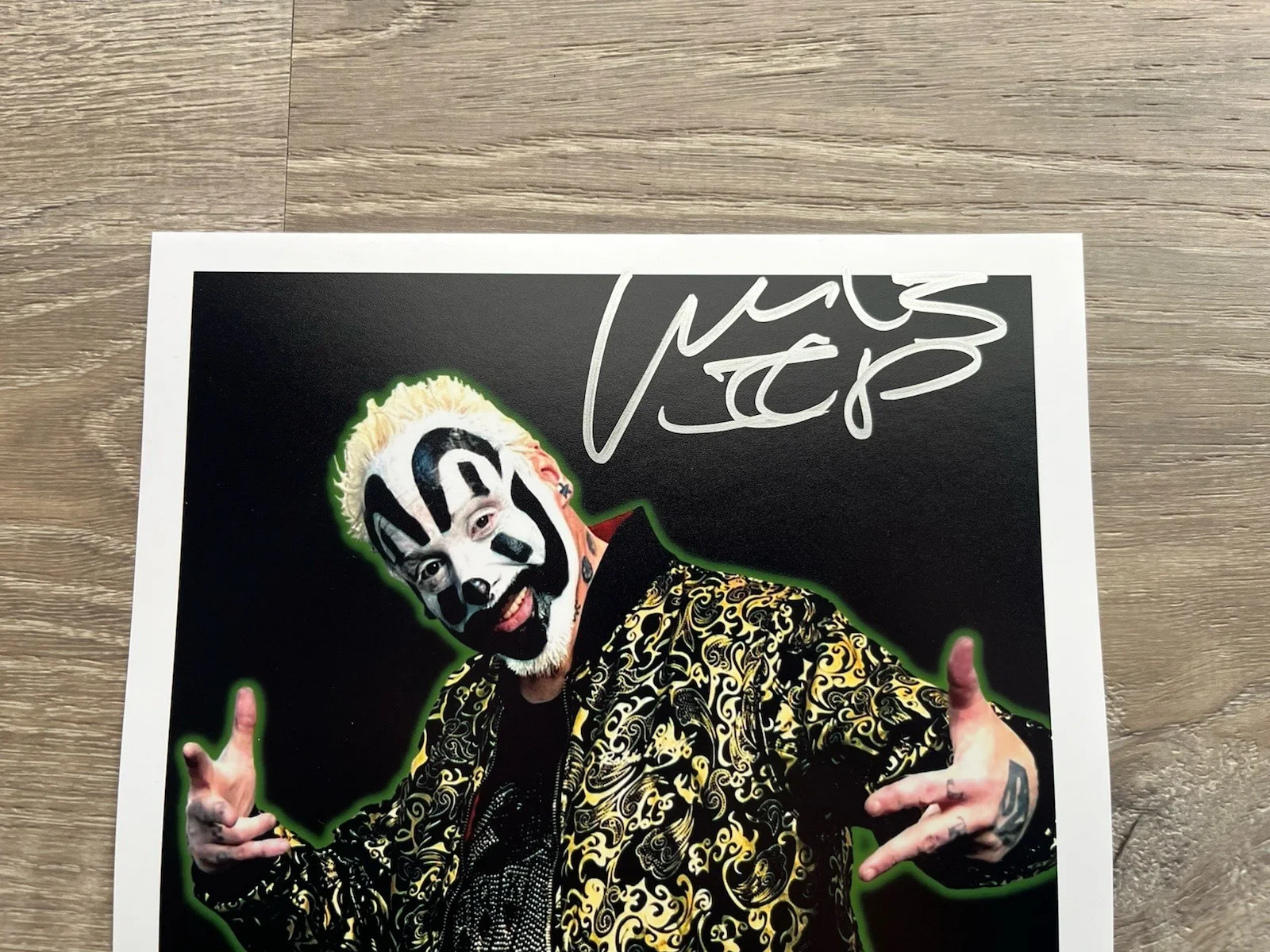 Violent J Signed ICP 8x10 Photo Beckett COA Insane Clown Posse Juggalo, изображение 3