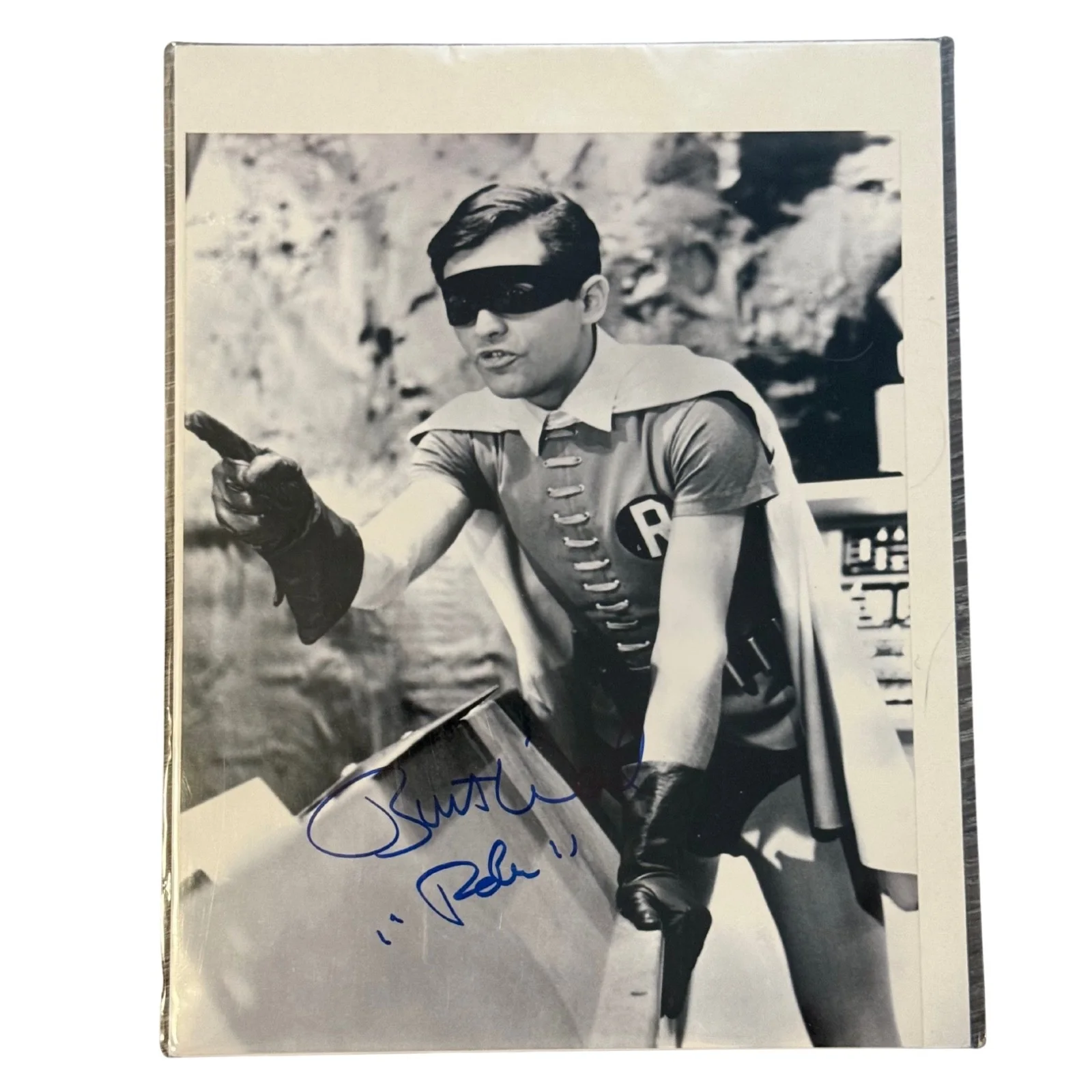 Burt Ward — Burt Ward Signed 8x10 Photo as Robin Batman TV Show COA Yesterdays Legends