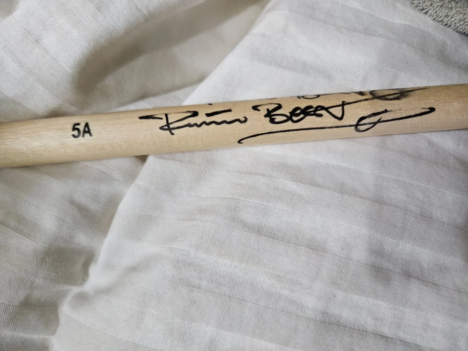 Beatles original drummer Pete Best autographed wooden drum stick JSA certified, изображение 3