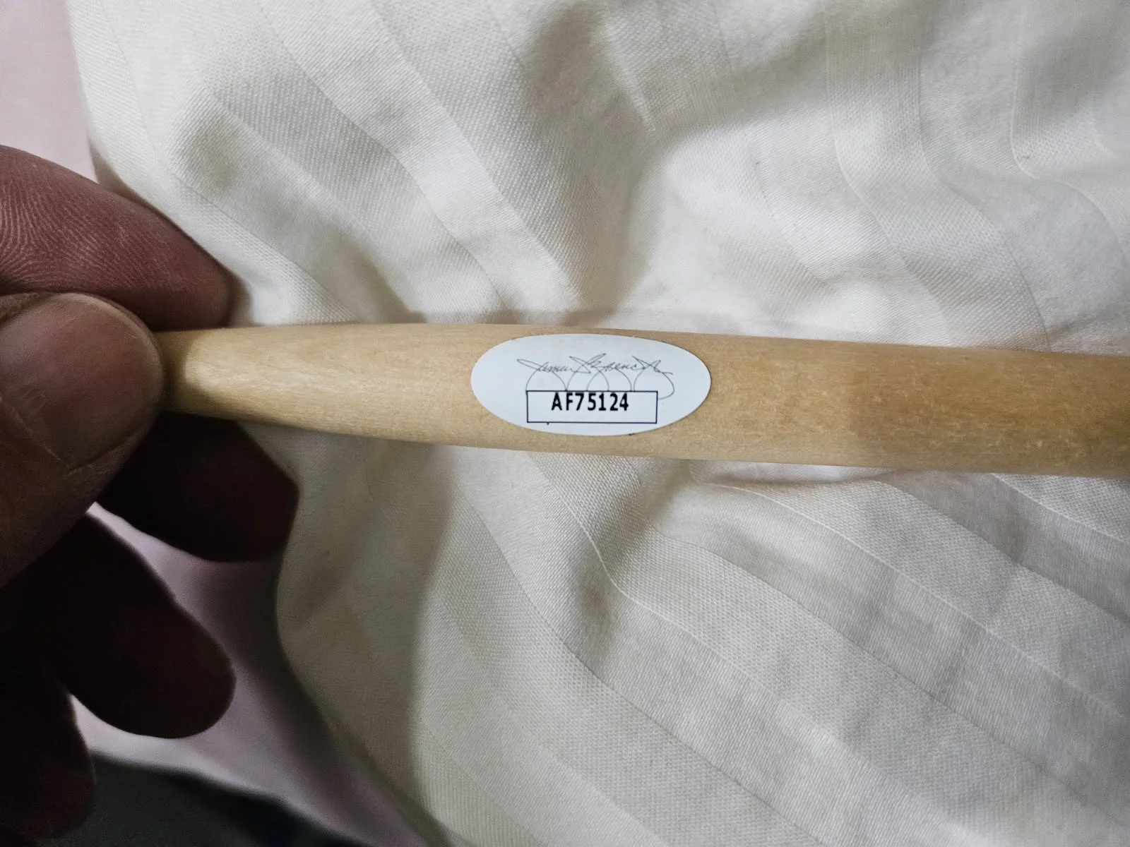 Beatles original drummer Pete Best autographed wooden drum stick JSA certified, изображение 4