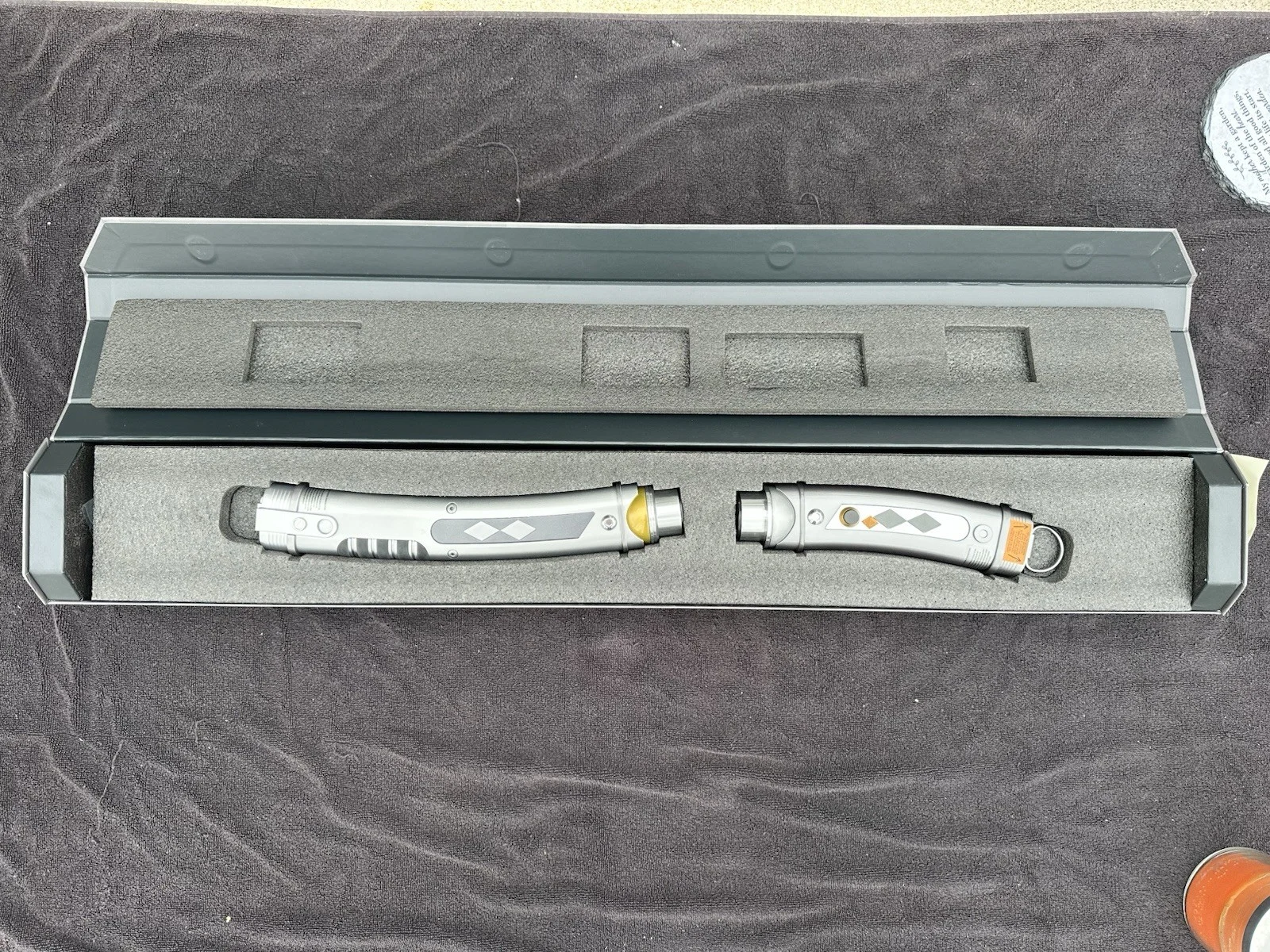 Rosario Dawson — Rosario Dawson Signed Ahsoka Limited Edition Legacy Lightsaber Hilts w/COA