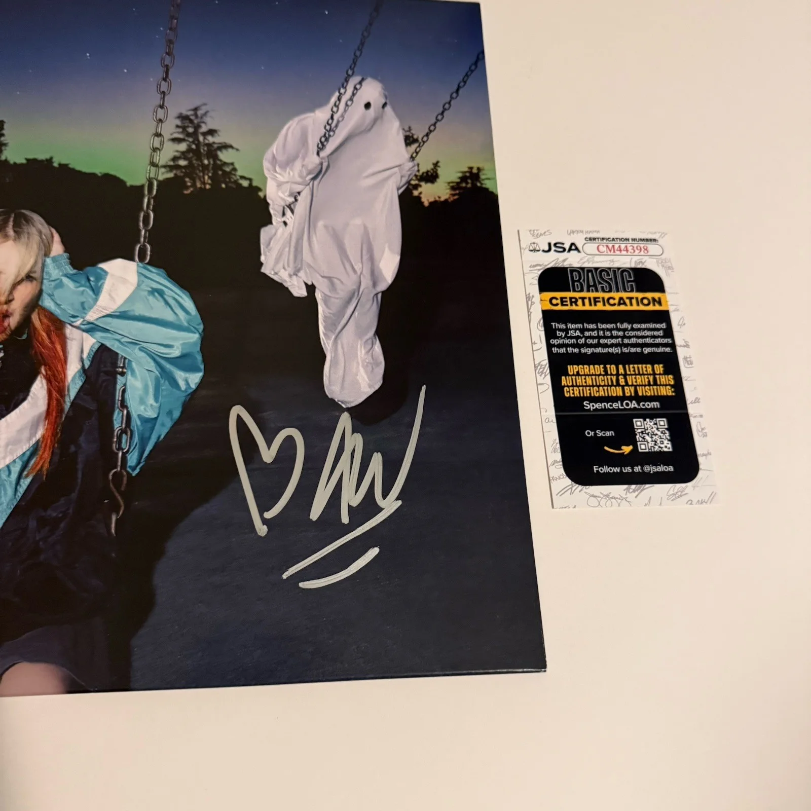 ALISON WONDERLAND SIGNED GHOST WORLD VINYL RECORD EDM PRODUCER JSA COA, изображение 3