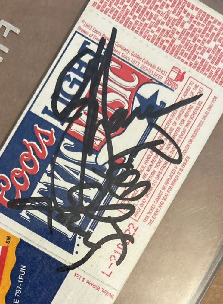 Firehouse Signed Concert Ticket 10-14-1992 Dallas TX All 4 Members, image 4