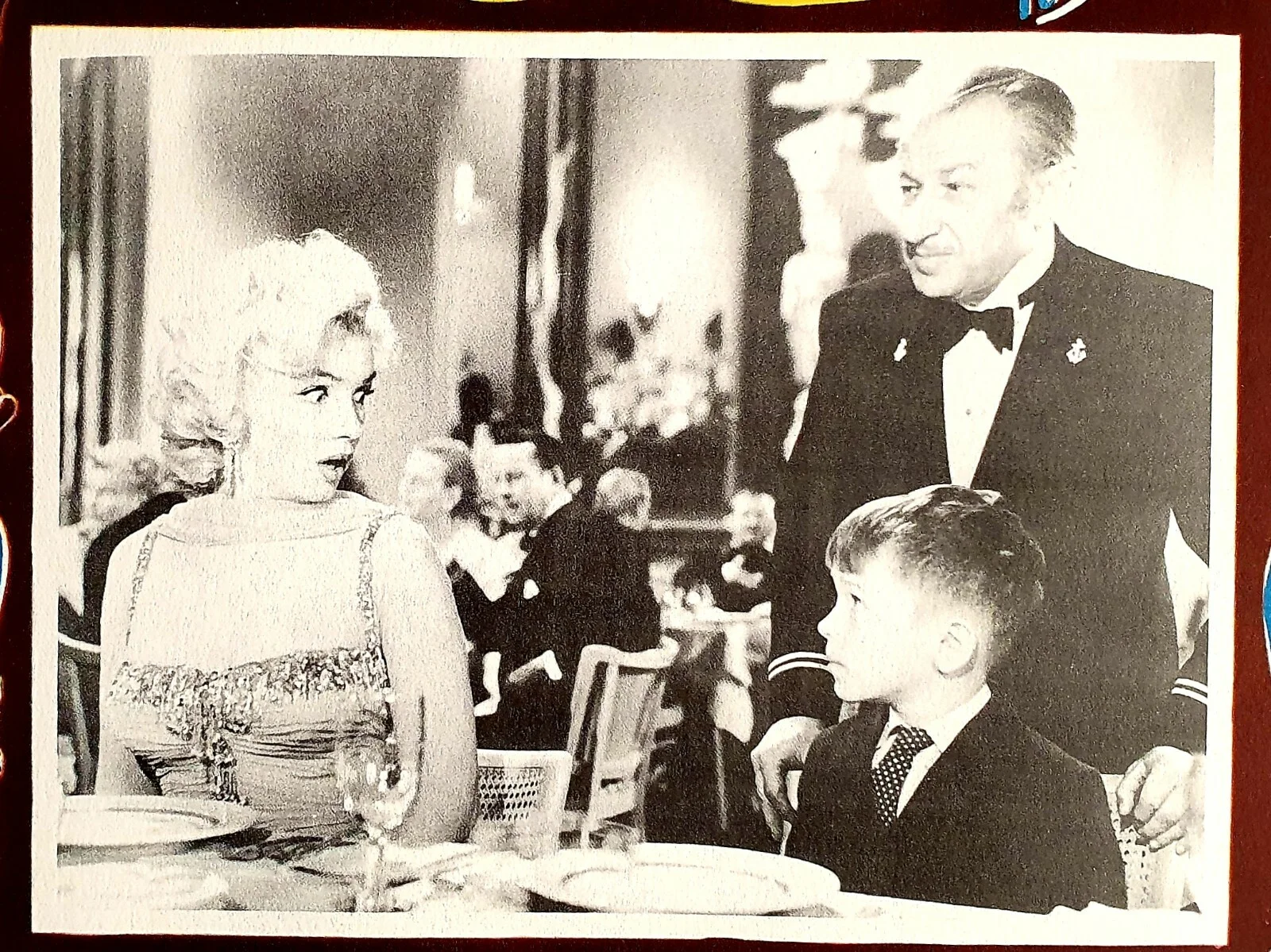 GENTLEMEN PREFER BLONDES VINTAGE ORIGINAL 1953 MEXICAN LOBBY CARD MONROE RUSSELL, изображение 4