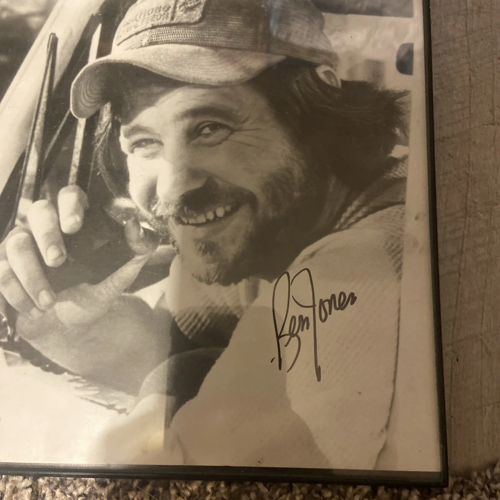 Ben Jones “Cooter” Signed Framed Photo 8X10 The Dukes of Hazzard Autograph, изображение 2