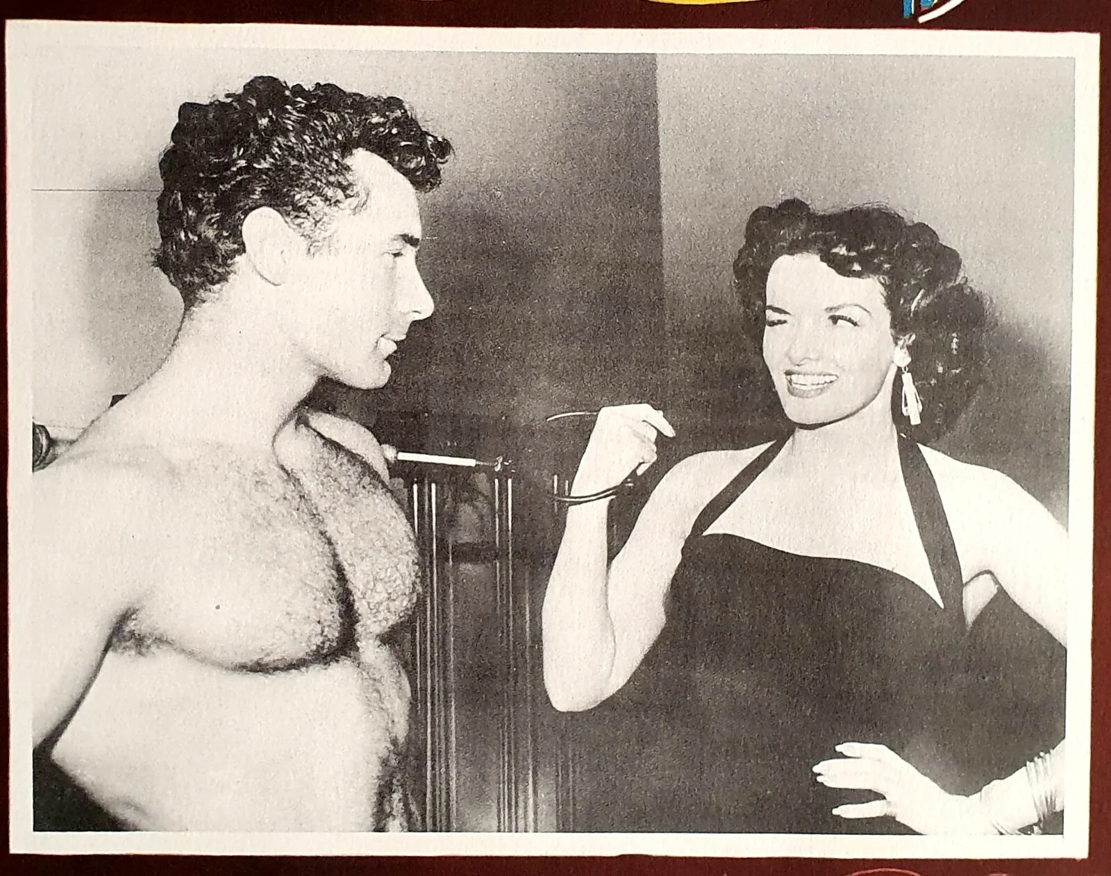 GENTLEMEN PREFER BLONDES VINTAGE ORIGINAL 1953 MEXICAN LOBBY CARD MONROE RUSSELL, изображение 4