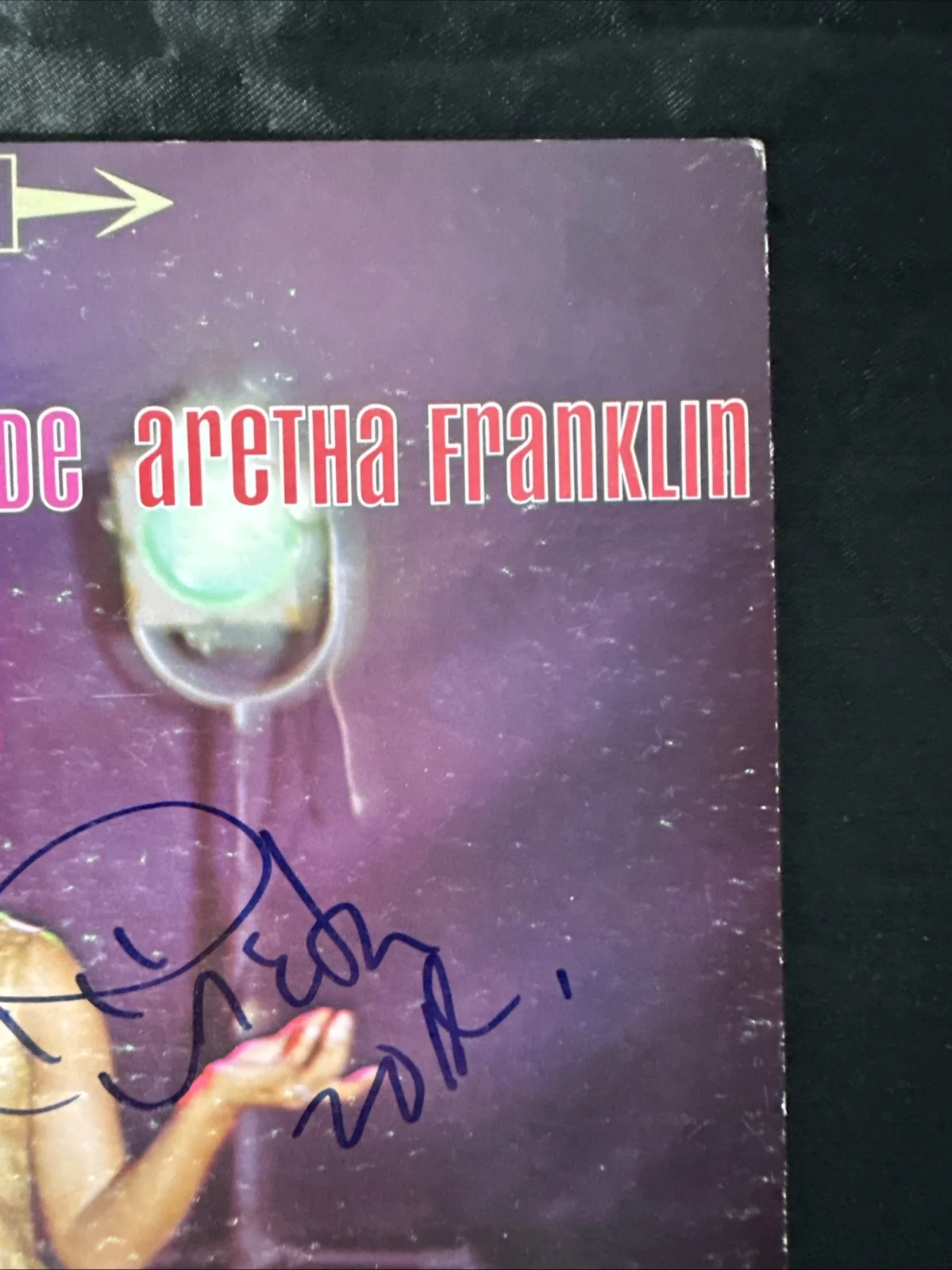 Aretha Franklin Signed LP Laughing On The Outside BAS JSA COA Autograph, image 5