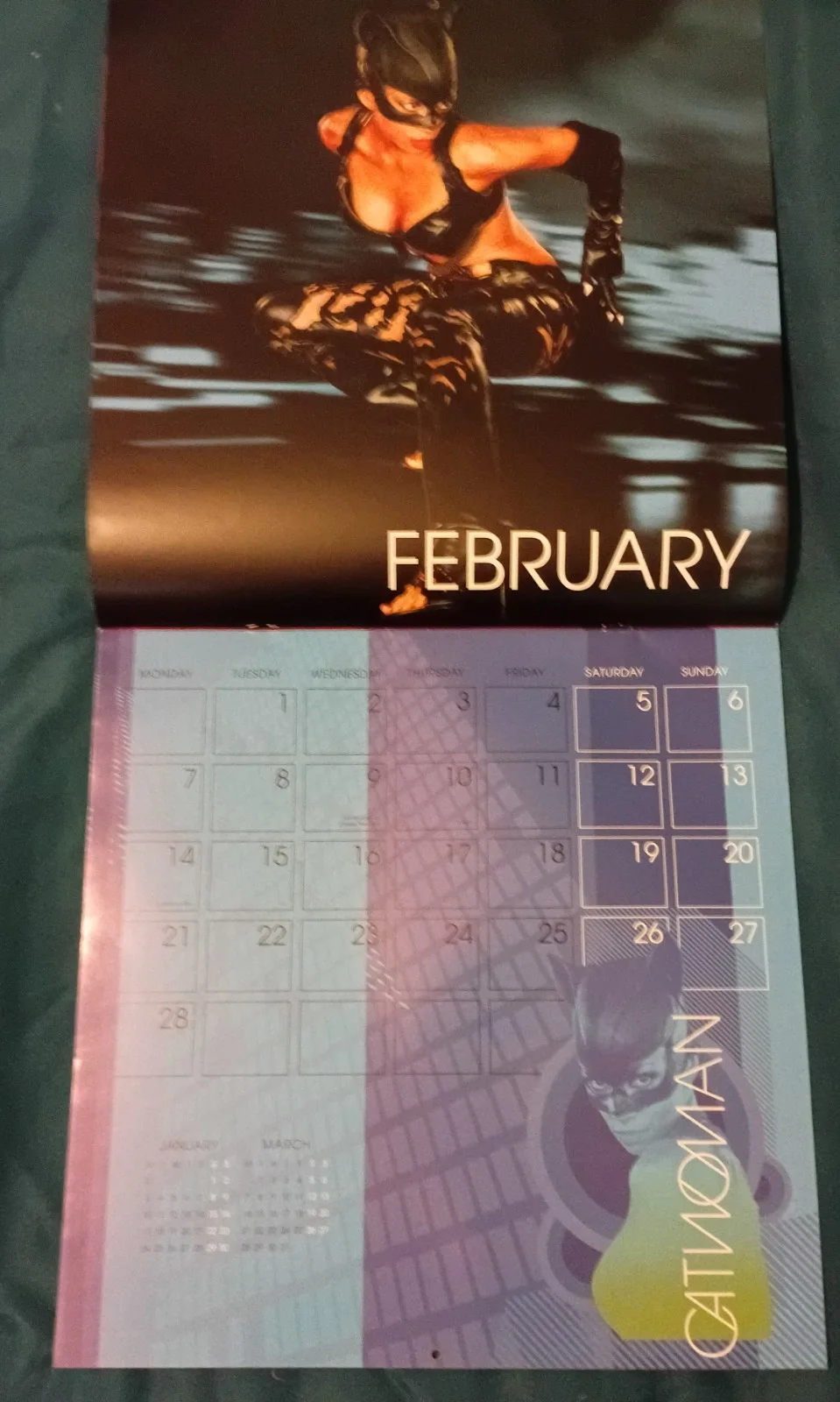4 ORIGINAL MOVIE CALENDARS, image 4