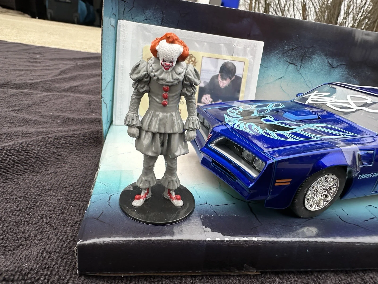 Bill Skarsgard — Bill Skarsgard Signed Autographed Pontiac Firebird Diecast Celebrity Authentics, изображение 3
