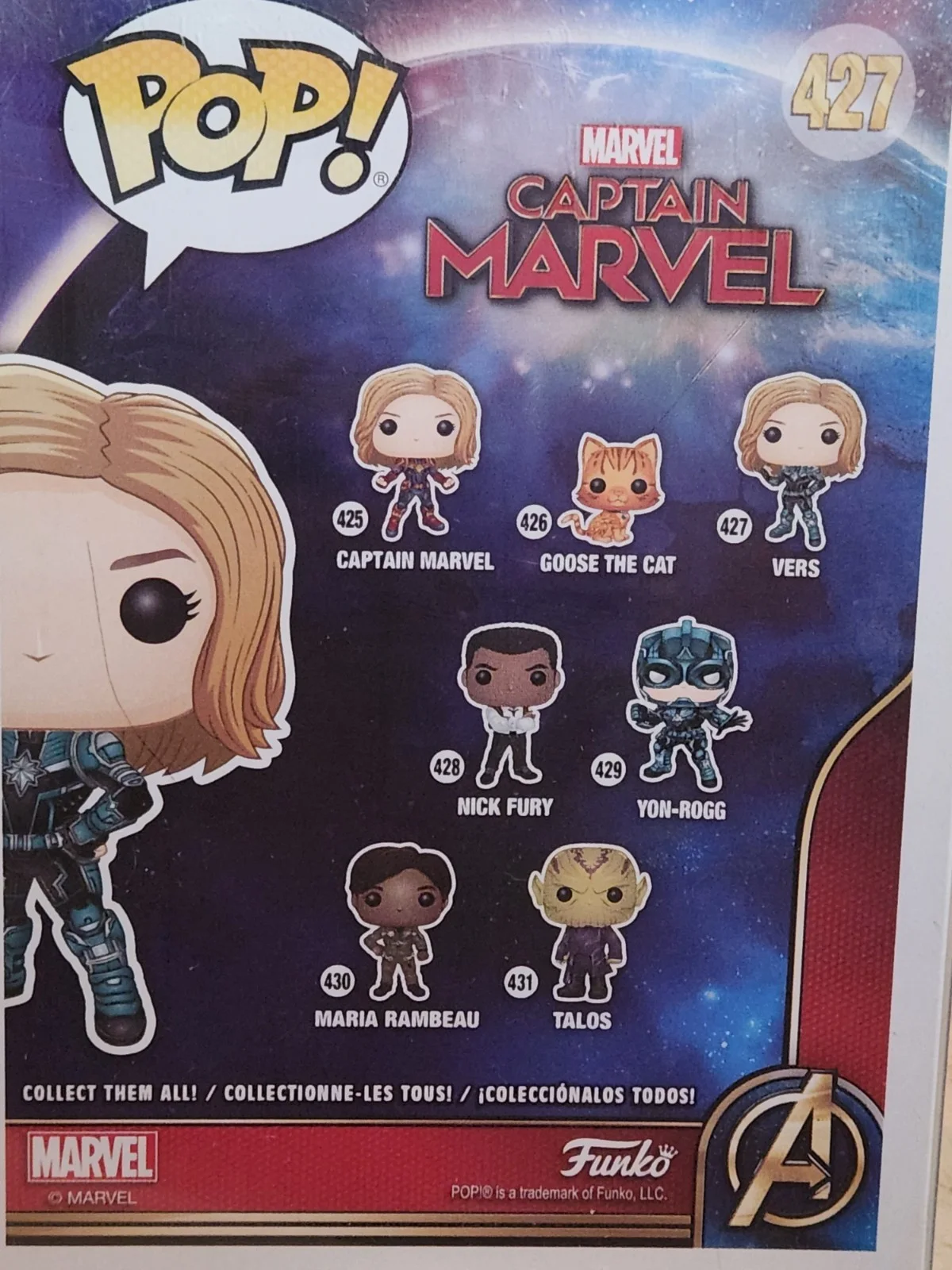 Brie Larson — Brie Larson Autographed Captain Marvel (Vers) Funko Pop With..., image 3