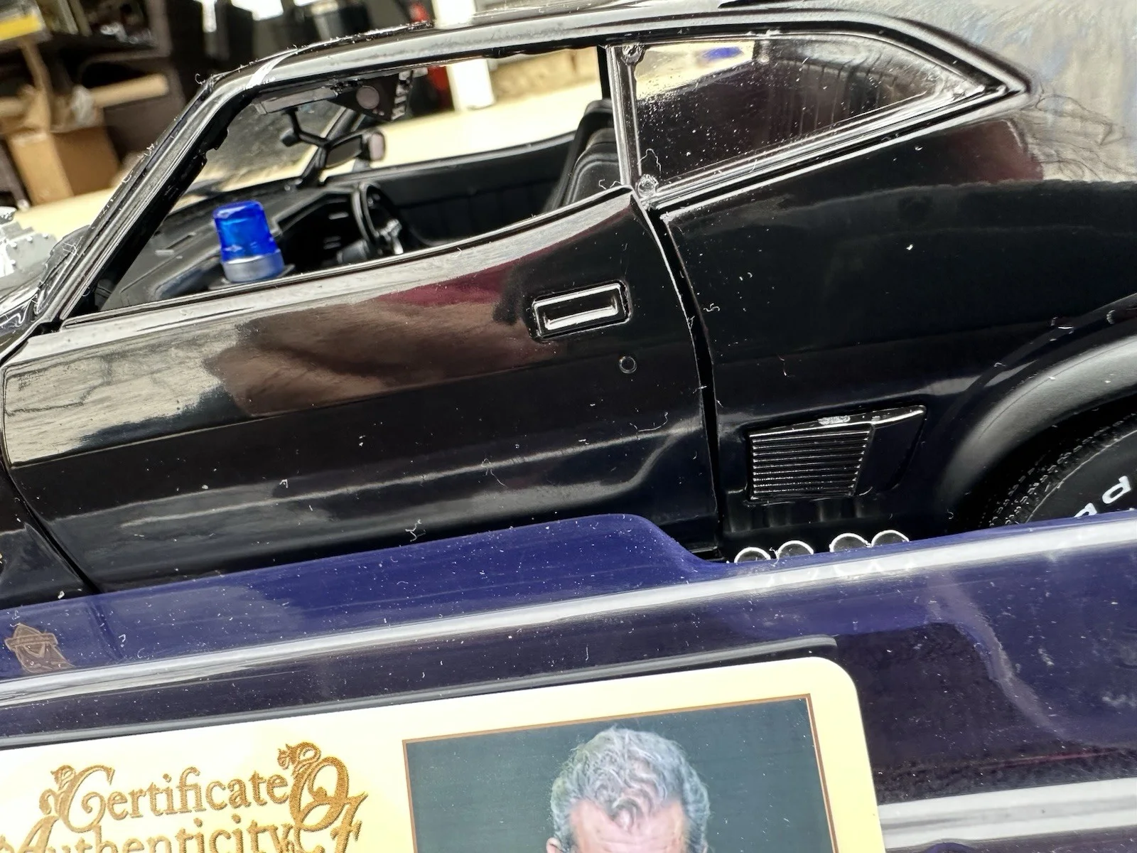 Mel Gibson — Mel Gibson Autographed Mad Max 1:18 Scale Die-Cast 1973 Ford Falcon Interceptor, image 5