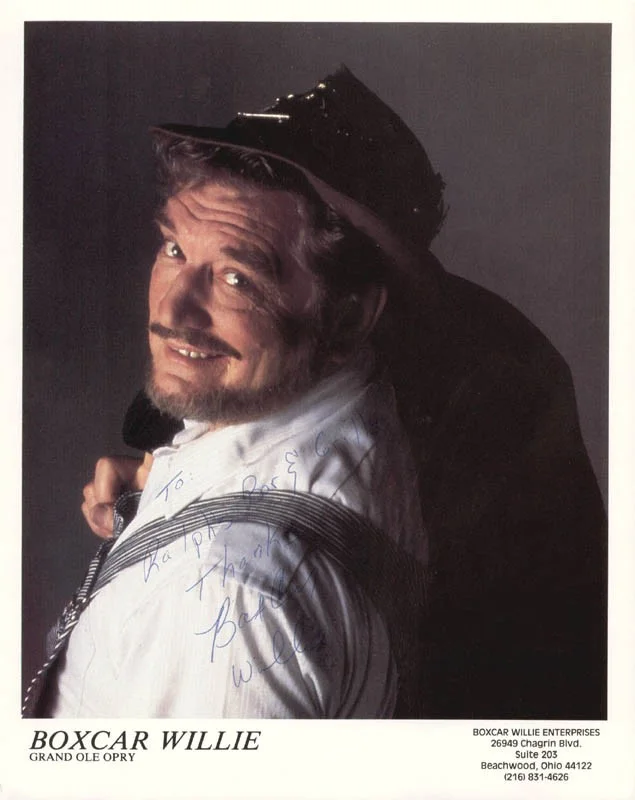 Box Car Willie — BOX CAR WILLIE - AUTOGRAPHED INSCRIBED PHOTOGRAPH