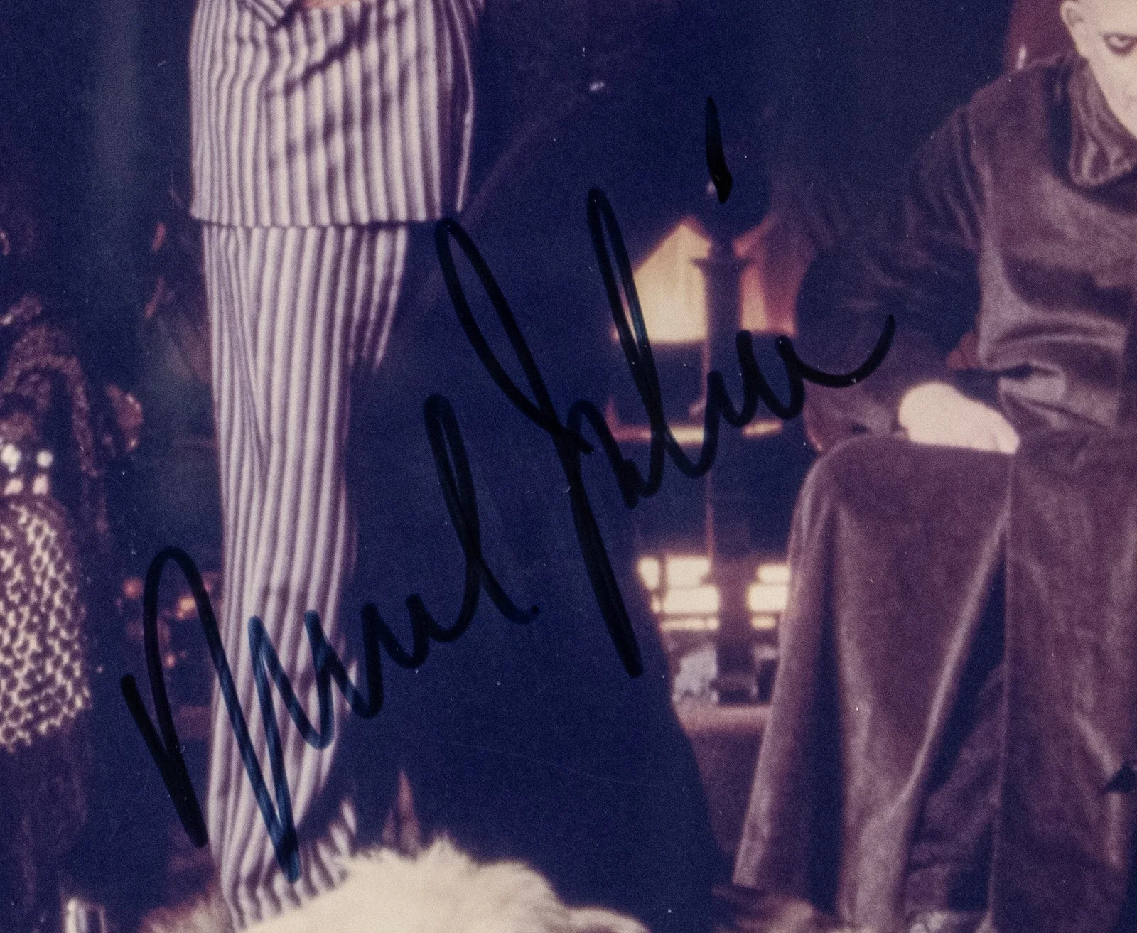 Anjelica Huston, Raul Julia — THE ADDAMS FAMILY MOVIE CAST - AUTOGRAPHED SIGNED PHOTOGRAPH WITH CO-SIGNERS, изображение 4