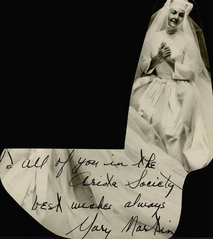 Mary Martin — MARY MARTIN - AUTOGRAPHED INSCRIBED PHOTOGRAPH