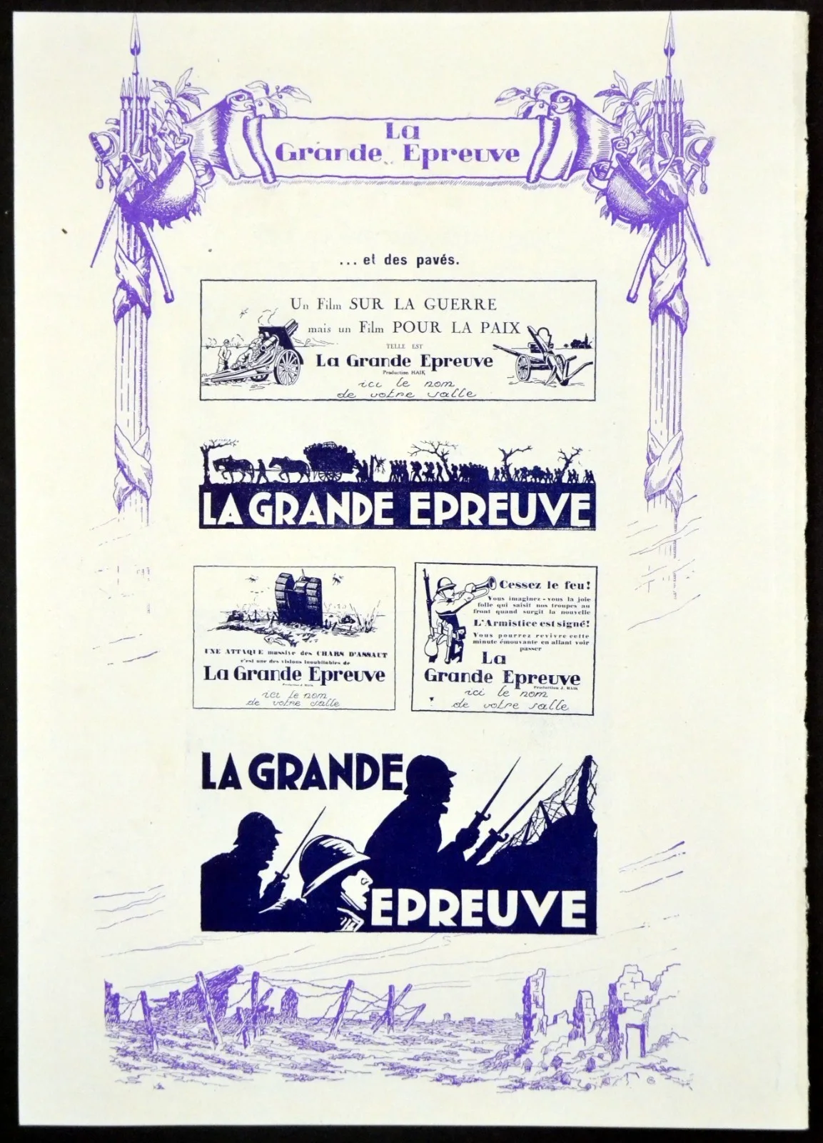 SOUL OF FRANCE 1928 Georges Charlia, Michèle Verly, Jean Murat FRENCH PRESSBOOK, изображение 5