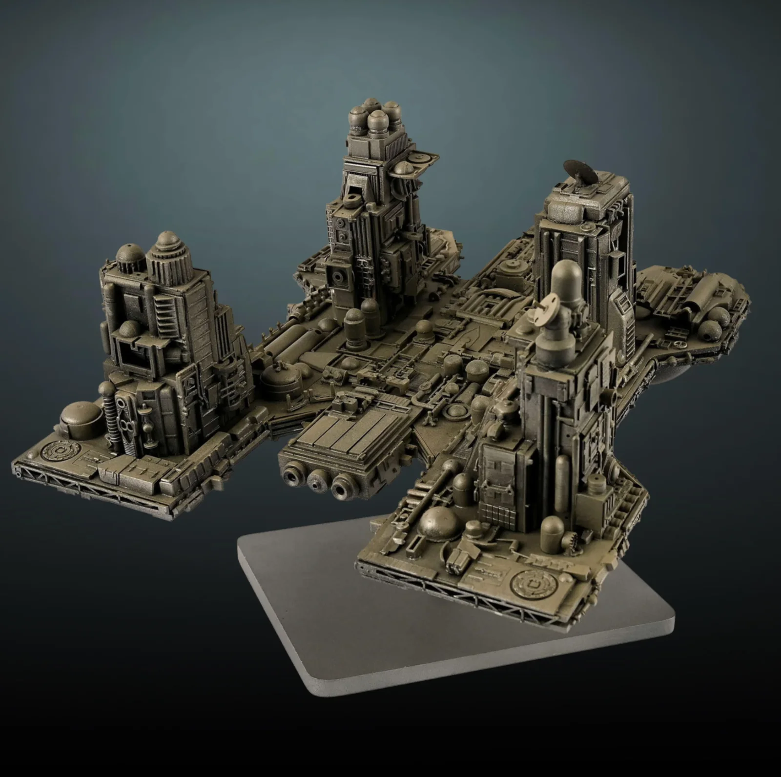 Alien - Replica Model of the USCSS Nostromo with Oil Refinery, изображение 3